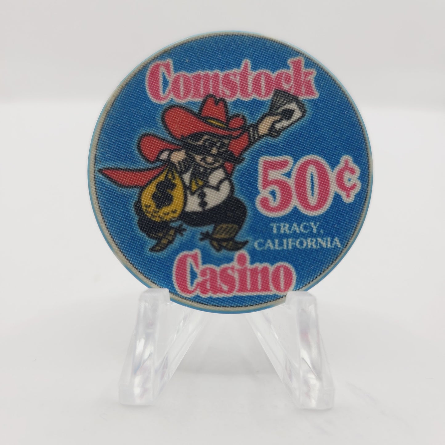 Comstock Casino Tracy California $.50 Casino Chip