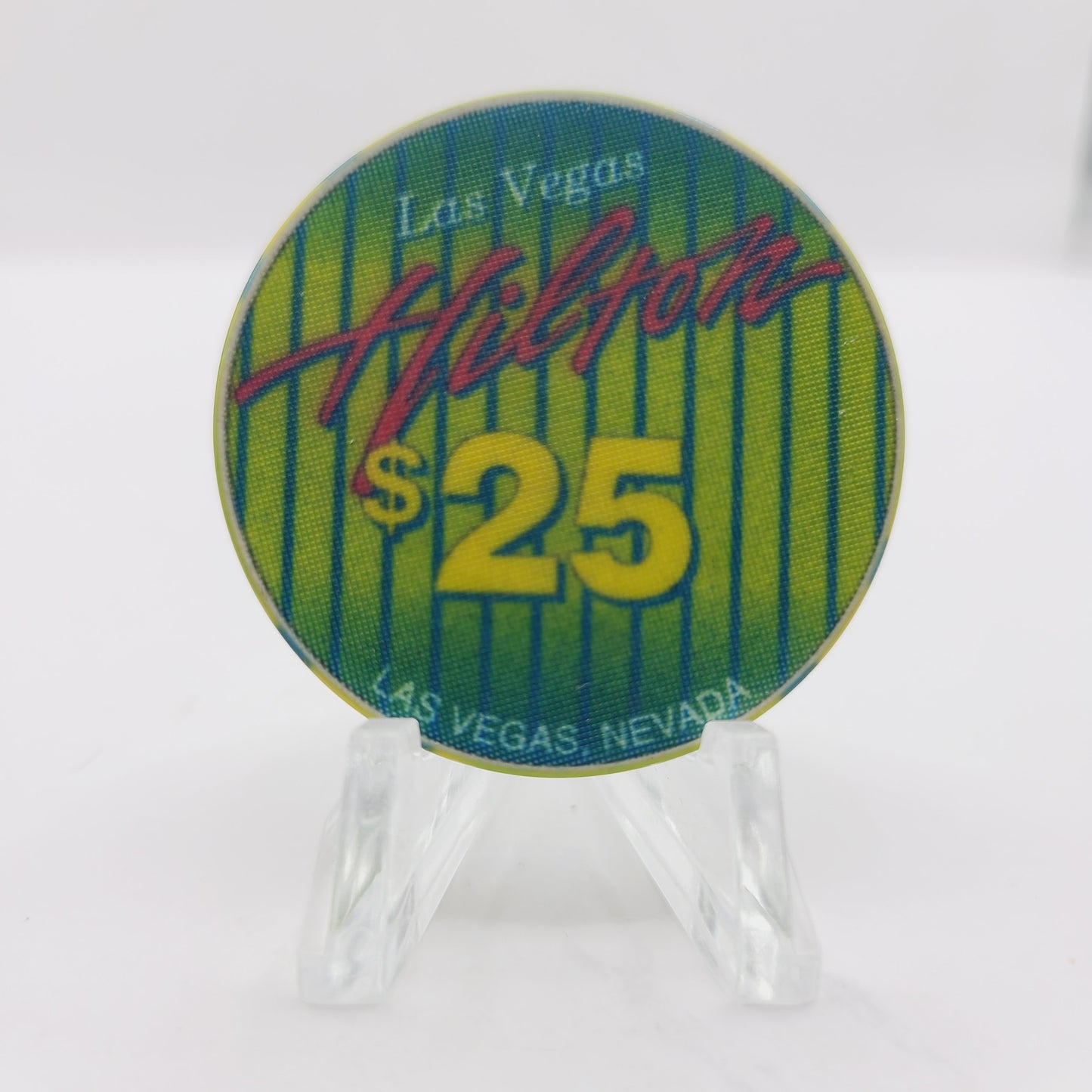 Las Vegas Hilton Hotel Casino Las Vegas Nevada 1994 $25 Casino Chip N0587