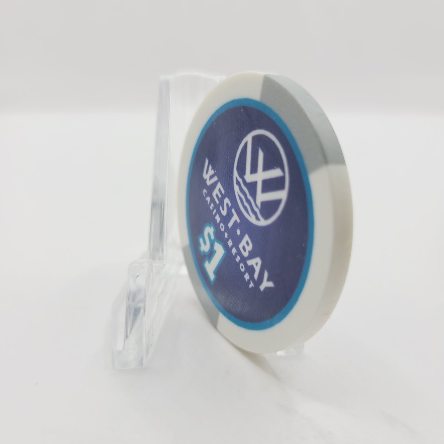 West Bay Casino Kingsston Oklahoma $1 Casino Chip