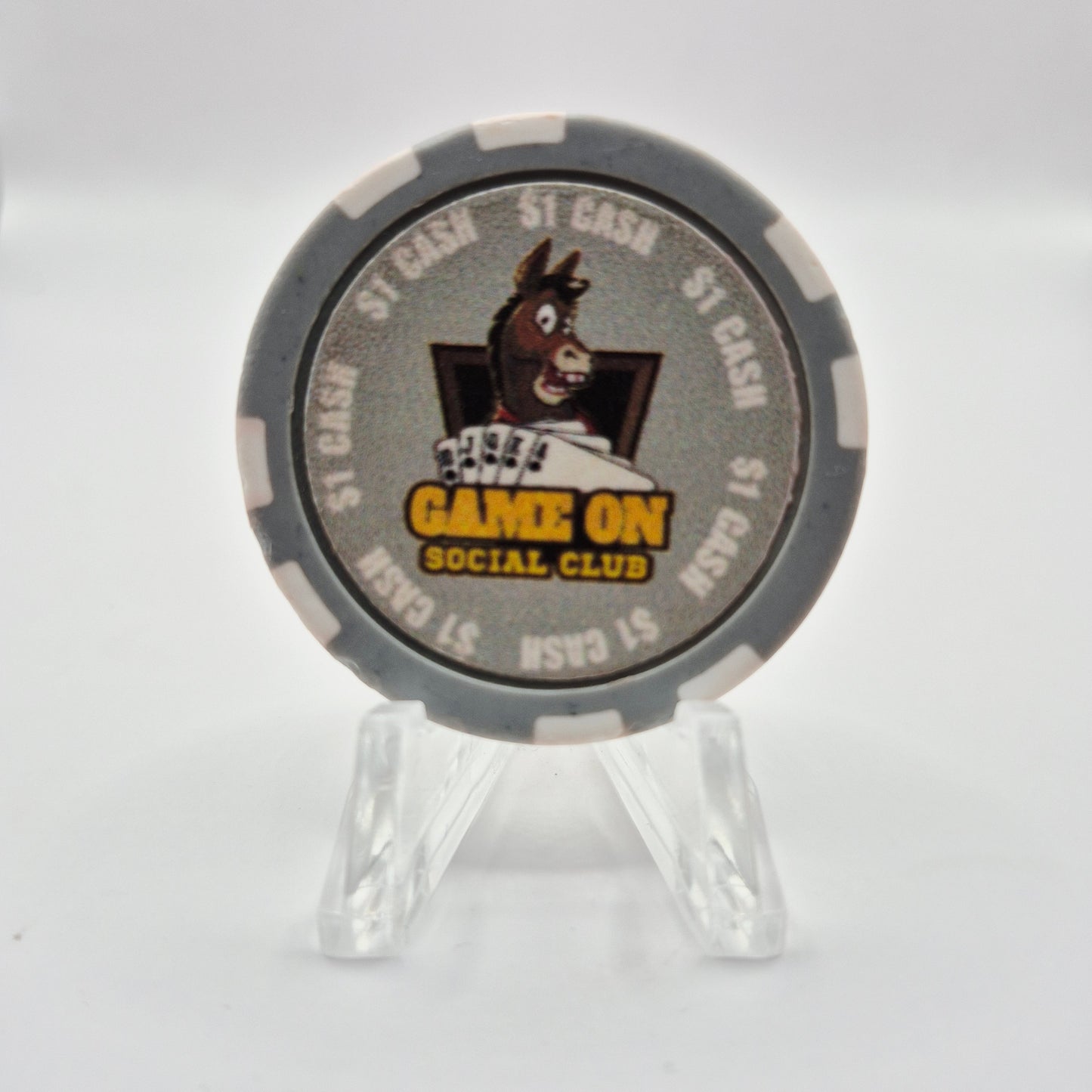 Game on Social Club College Station Texas $1 Casino Chip