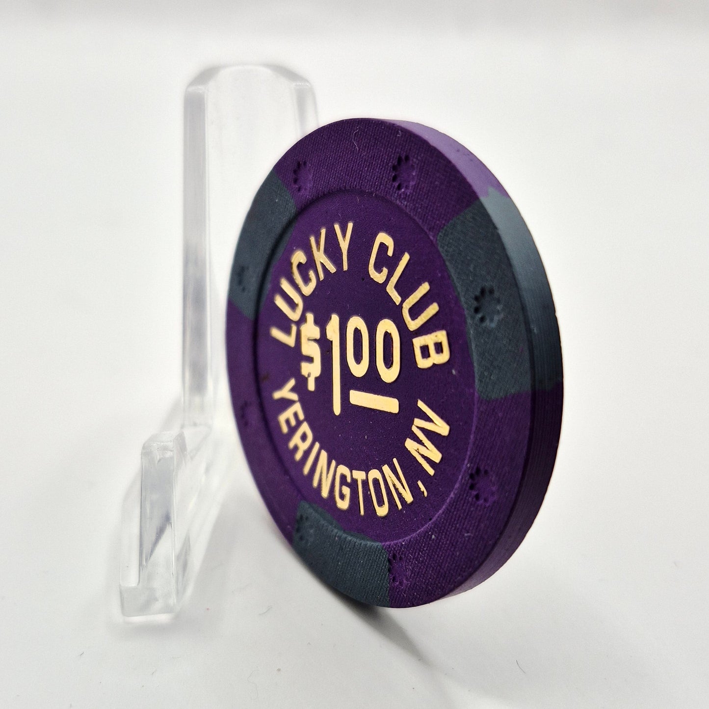 Dini's Lucky Club Yerington Nevada 2009 $1 Casino Chip E9147