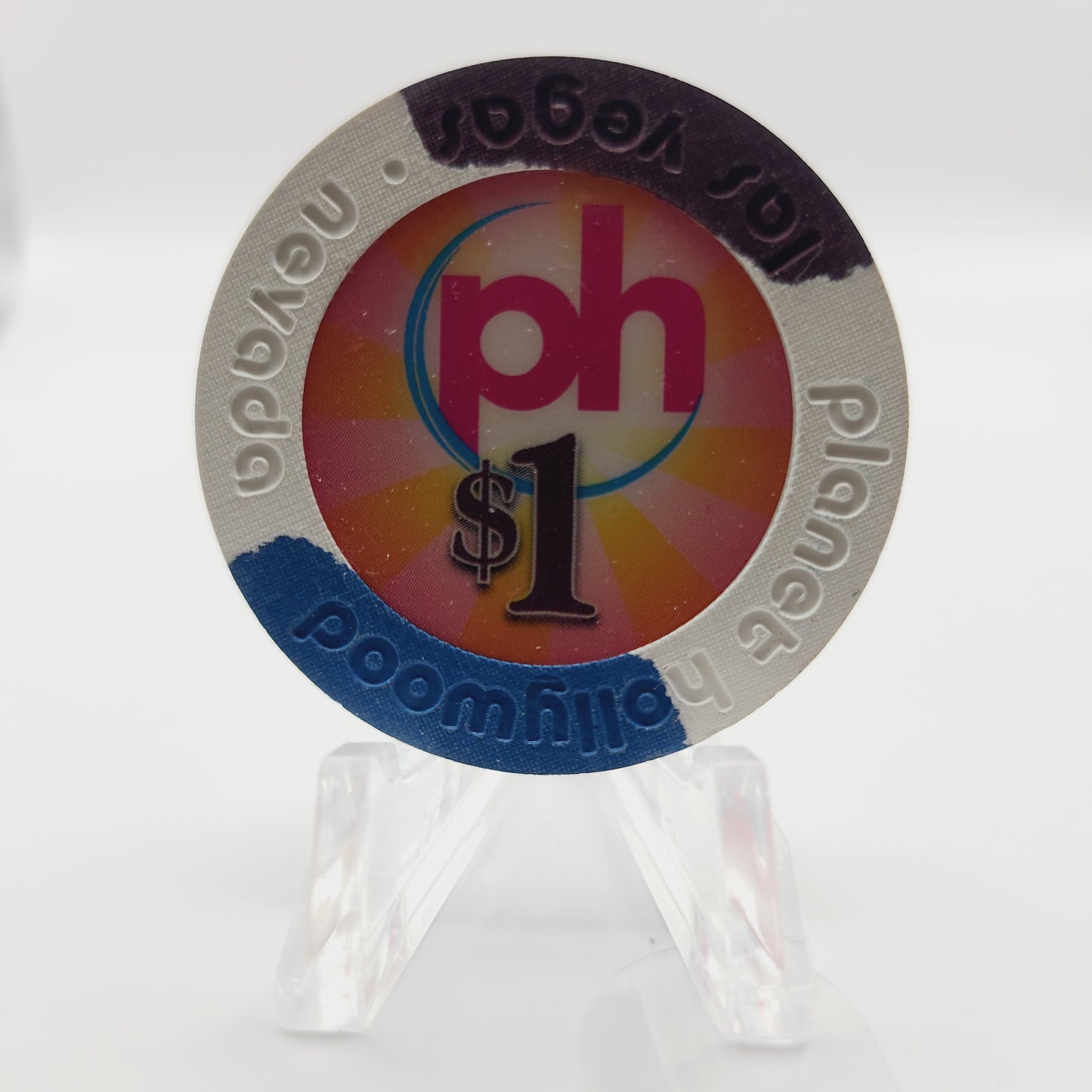 Planet Hollywood Hotel Casino Las Vegas Nevada 2007 $1 Casino Chip E6147