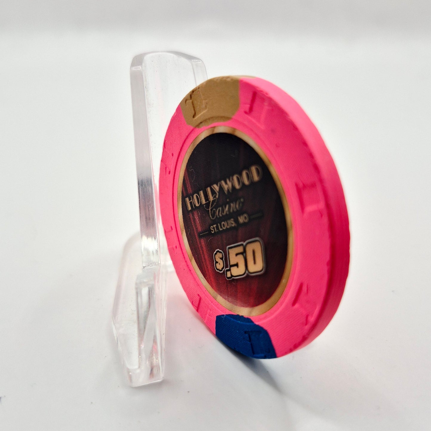 Hollywood Casino Maryland Heights "St Louis" Missouri 2012 $.50 Casino Chip