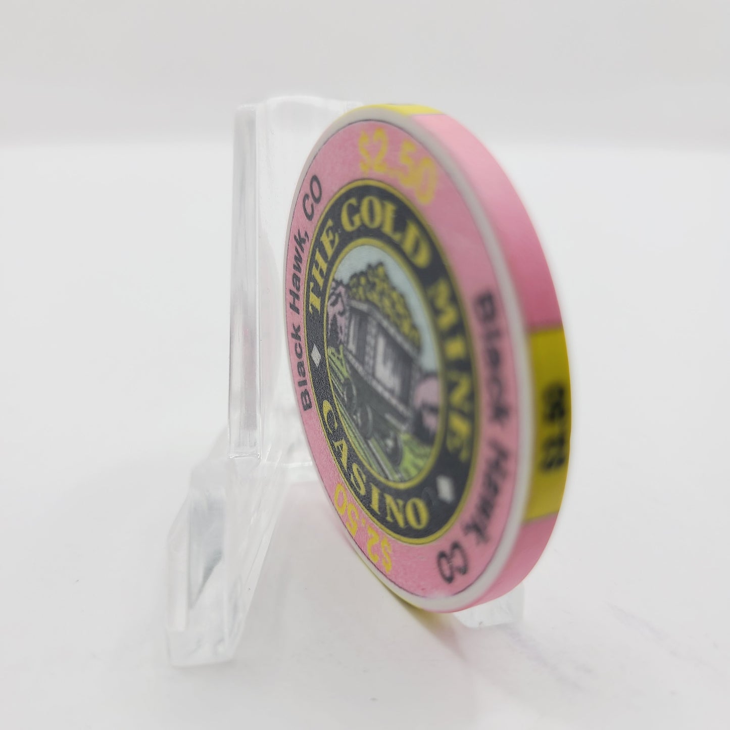 The Gold Mine Casino Black Hawk Colorado 1991 $2.50 Casino Chip