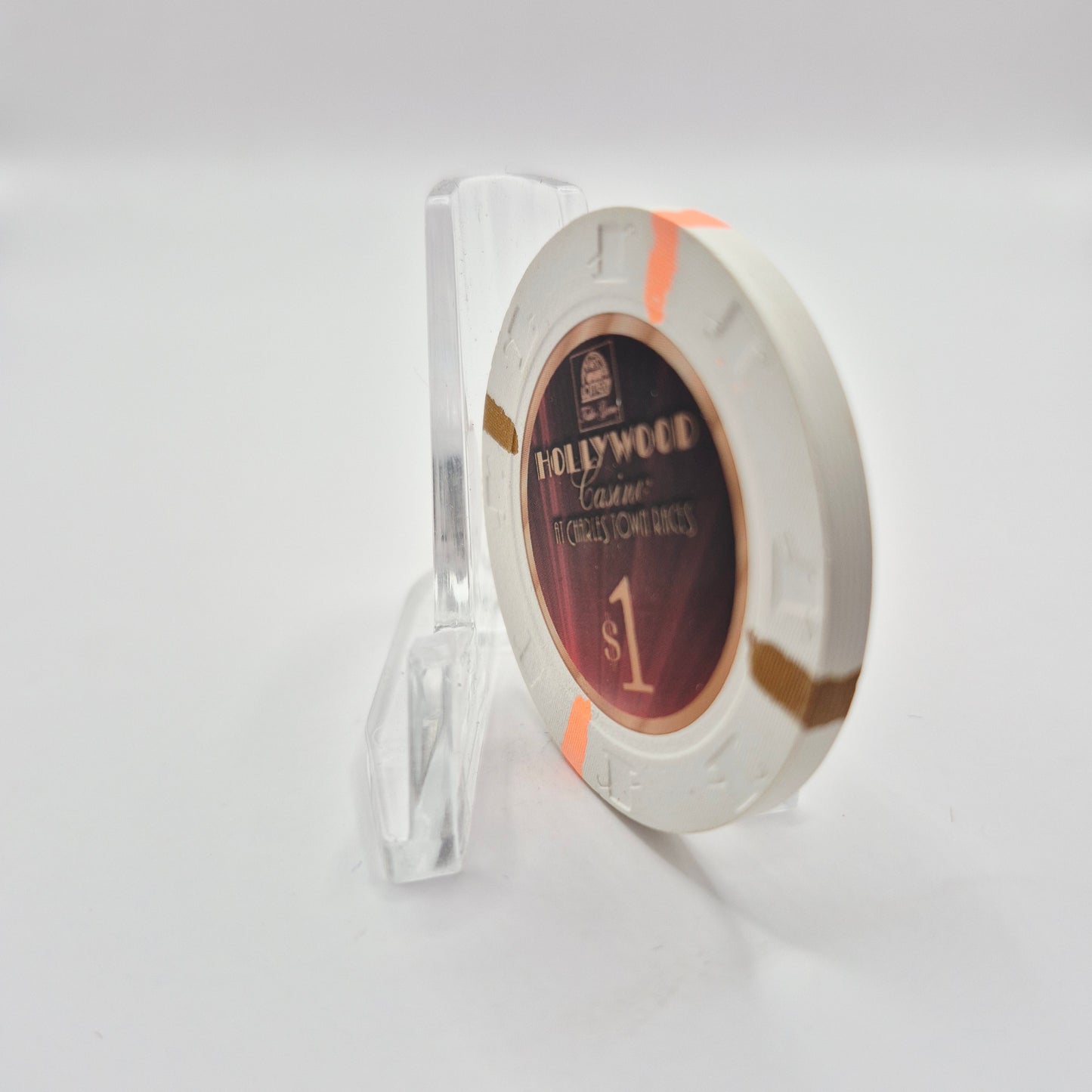 Hollywood Casino at Charles Town Races West Virginia 2010 $1 Casino Chip