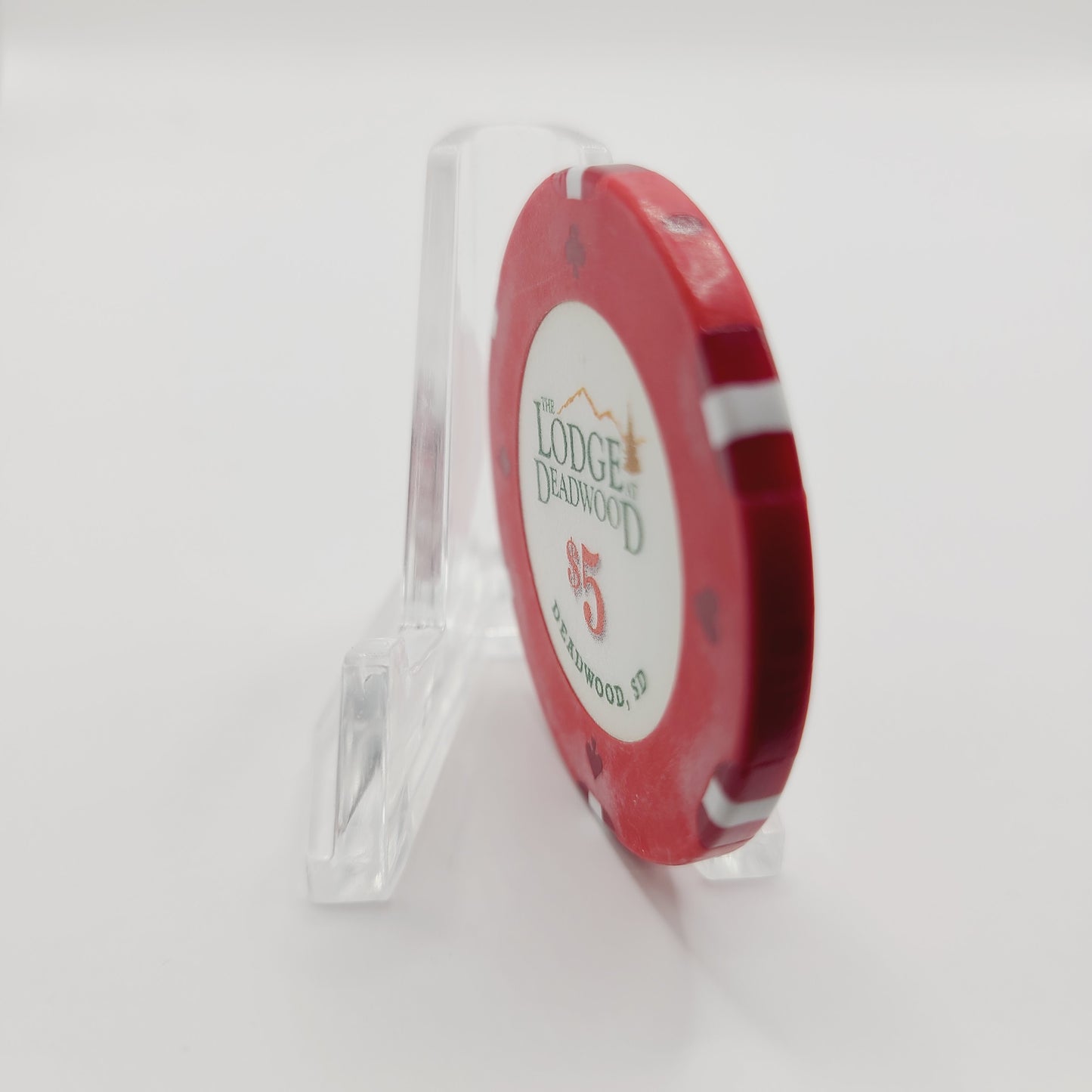 The Lodge at Deadwood Hotel Casino 2009 $5 Casino Chip