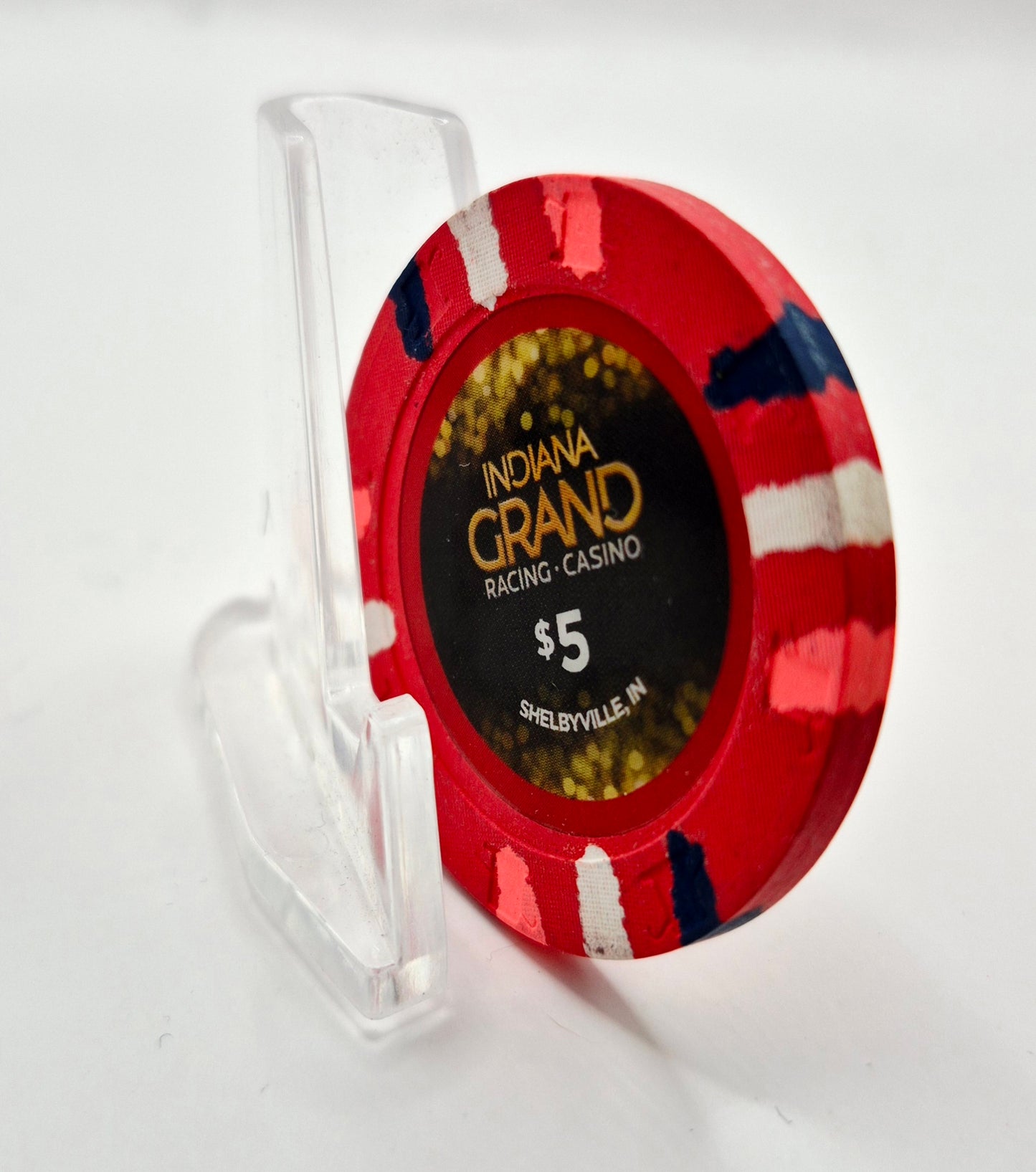 Indiana Grand Hotel Casino Shelbyville Indiana $5 Casino Chip
