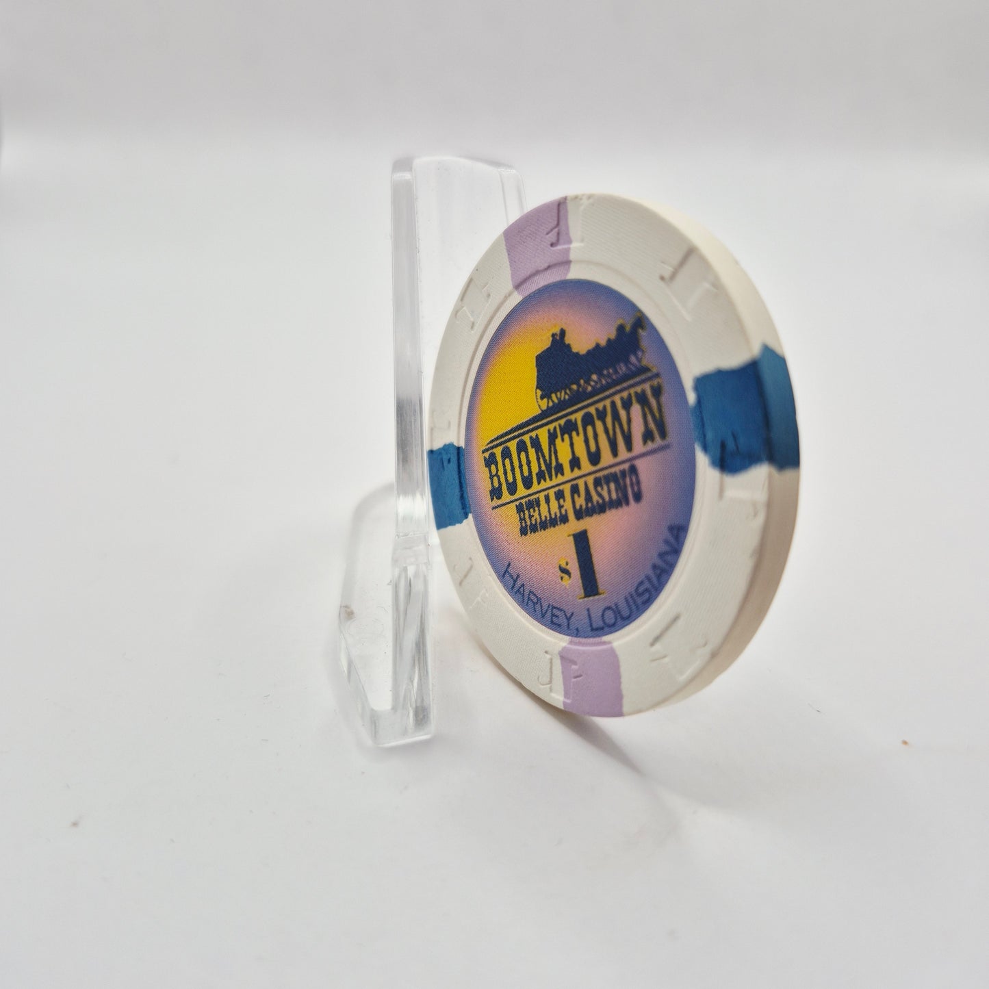 Boomtown Belle Riverboat Casino Harvey Louisiana $1 Casino Chip