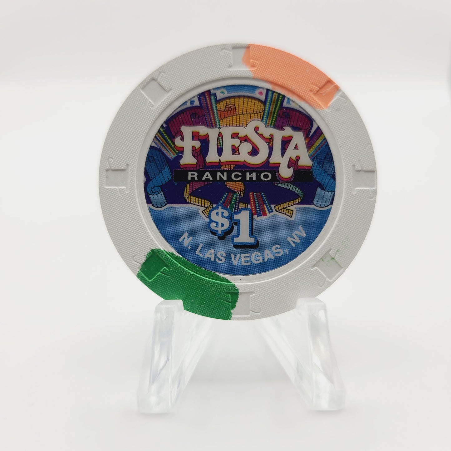 Fiesta Rancho Las Vegas Nevada 2005 $1 Casino Chip E4839