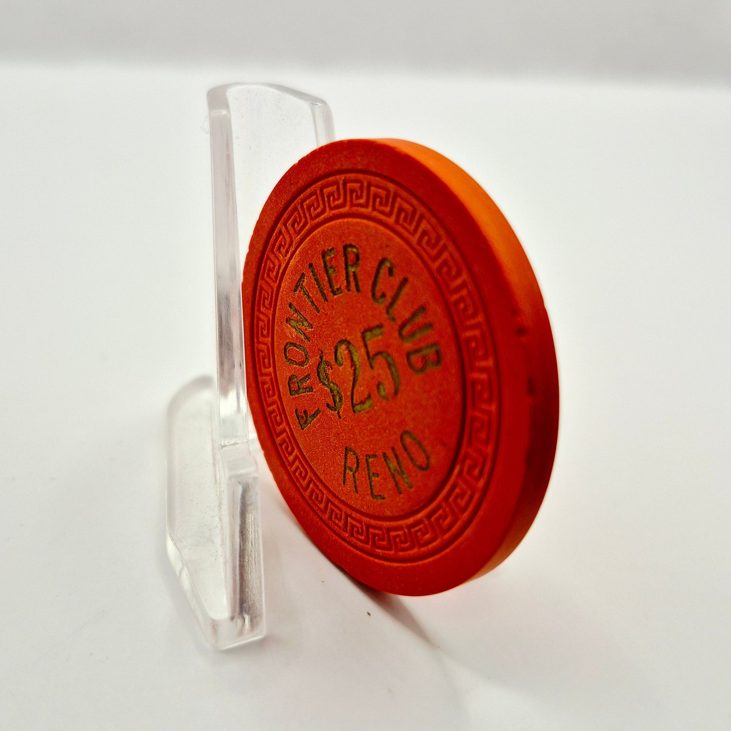 Frontier Club Casino Reno Nevada 1950 $25 Casino Chip N5075