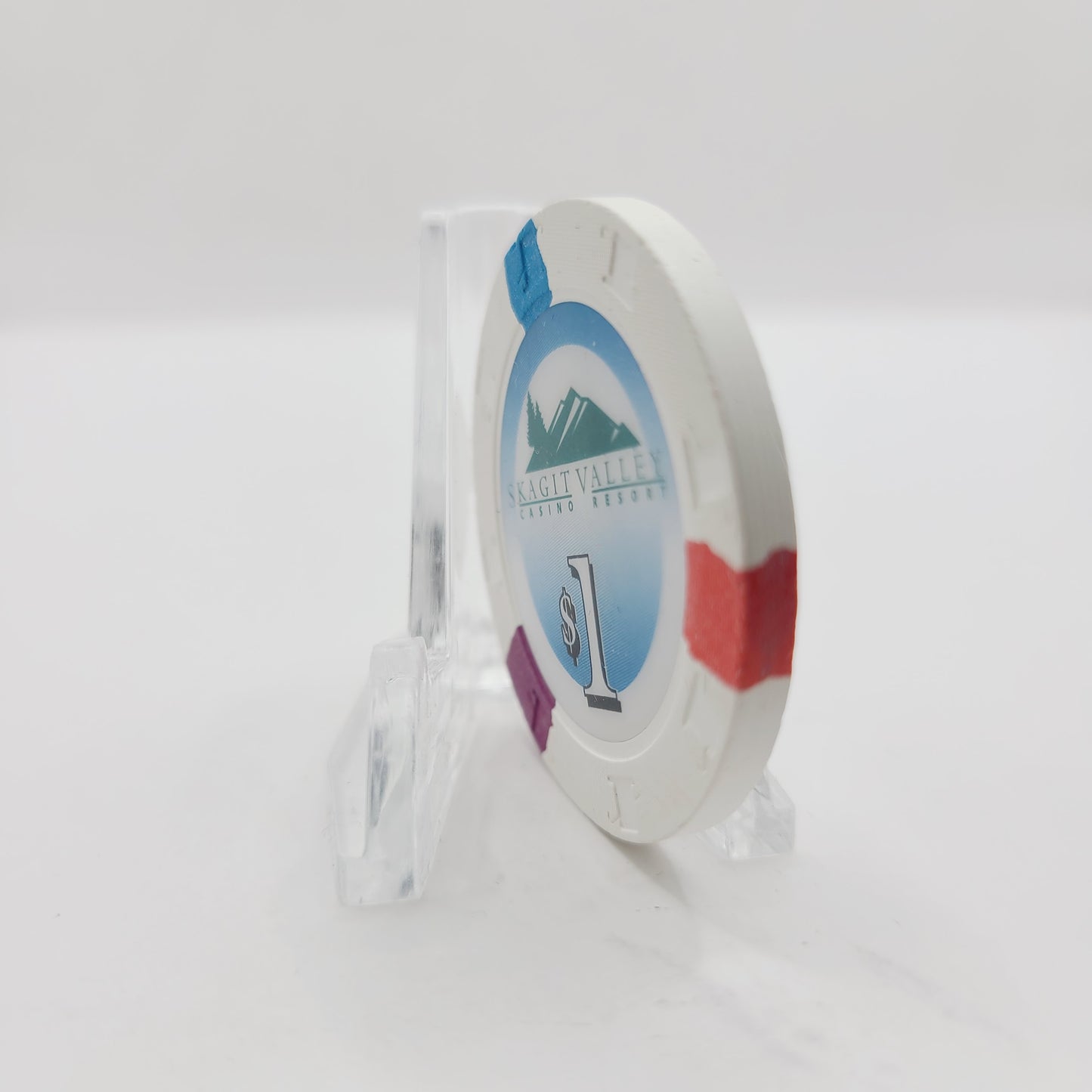 Skagit Valley Resort Casino Bow Washington $1 Casino Chip
