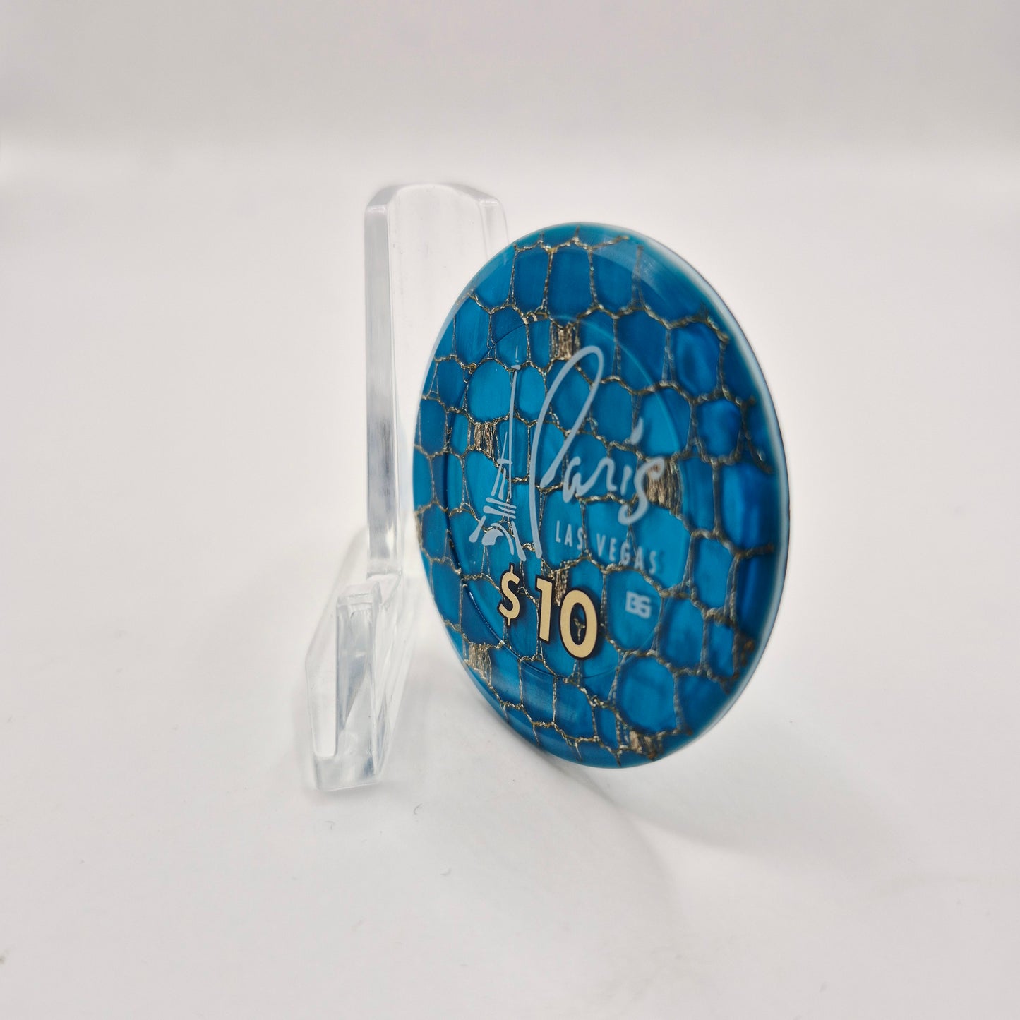 Paris Hotel Casino Las Vegas Nevada 1999 $10 Jeton Casino chip V5207