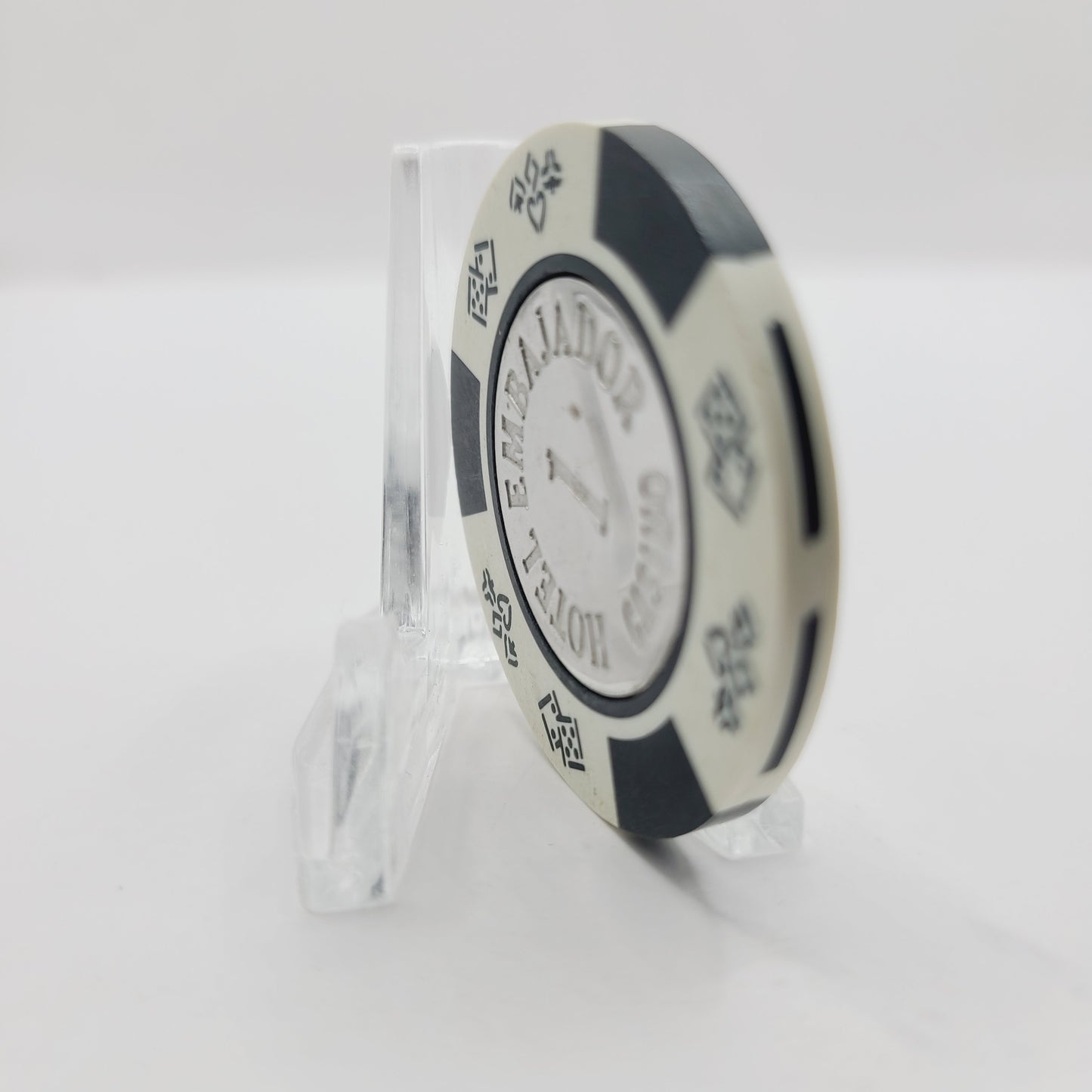 Hotel El Embajador Santo Domingo Dominican Republic $1 Chip