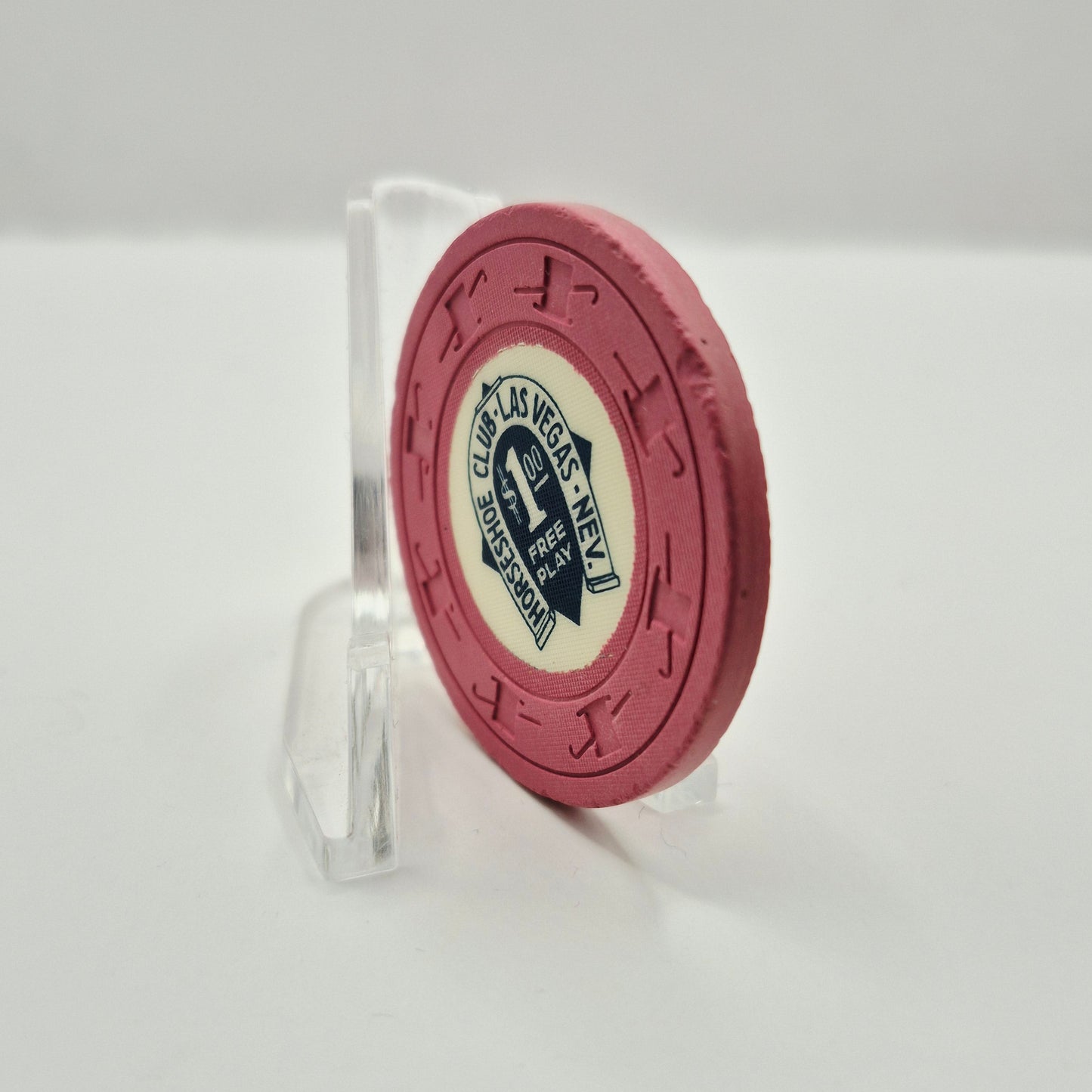 Horseshoe "Binion's" Las Vegas Nevada 1963 $1 NCV Casino Chip N6144