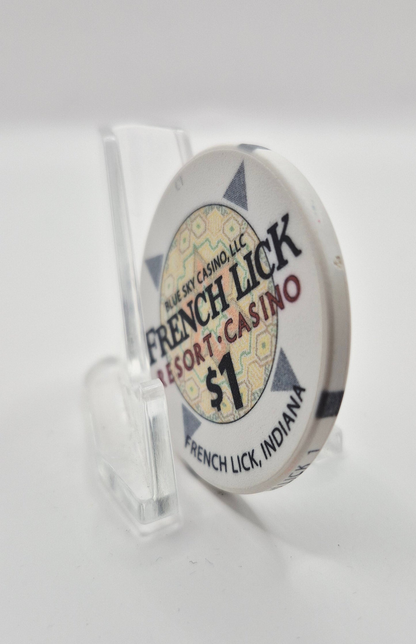 French Lick "Riverboat" Resort Casino French Lick Indiana $1 Casino Chip