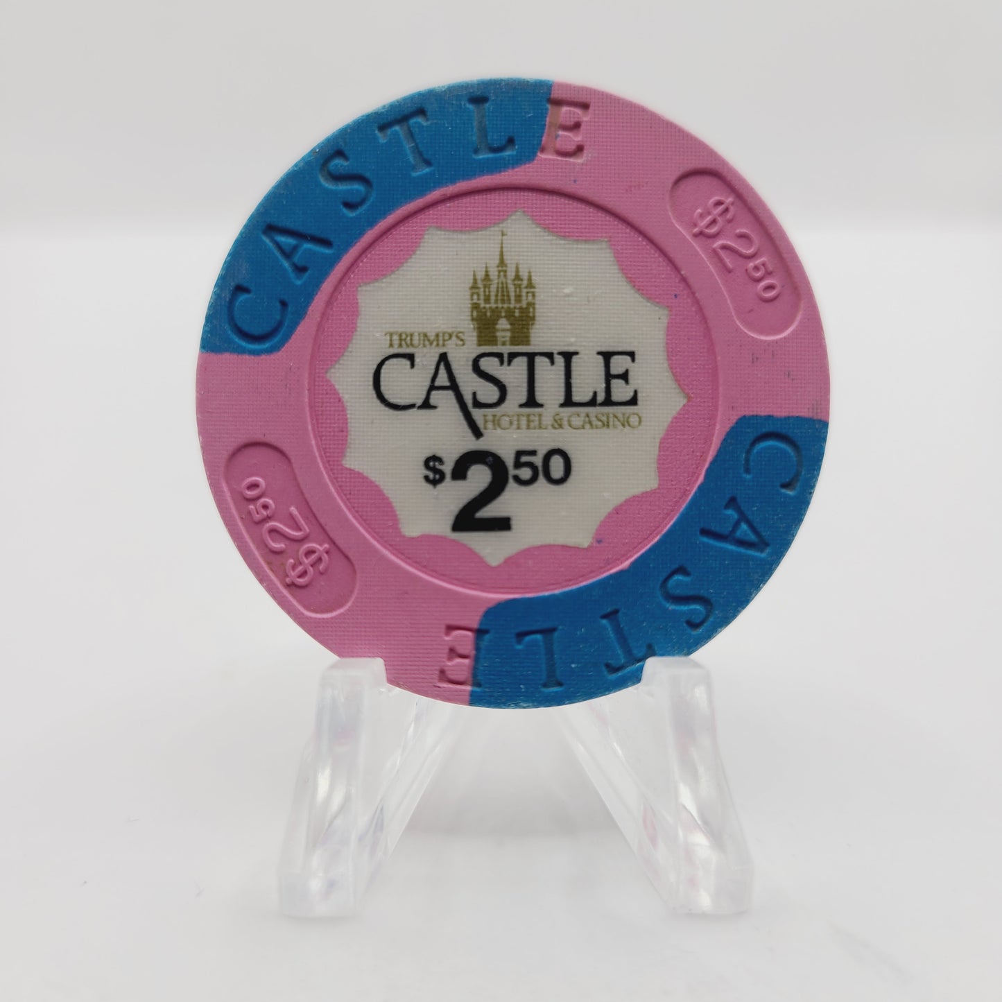 Trump's Castle Hotel Casino Atlantic City New Jersey $2.50 Casino Chip