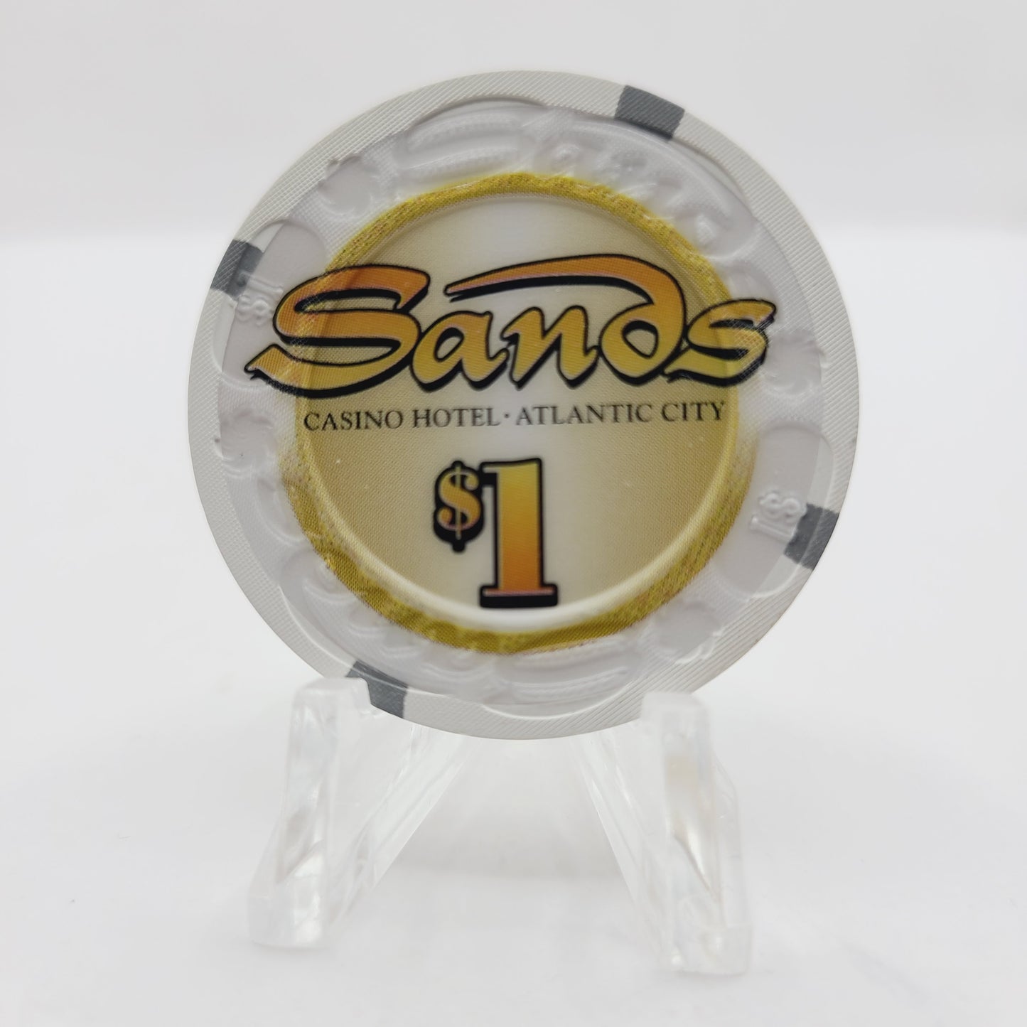Sands Hotel Casino Atlantic City New Jersey $1 Casino Chip