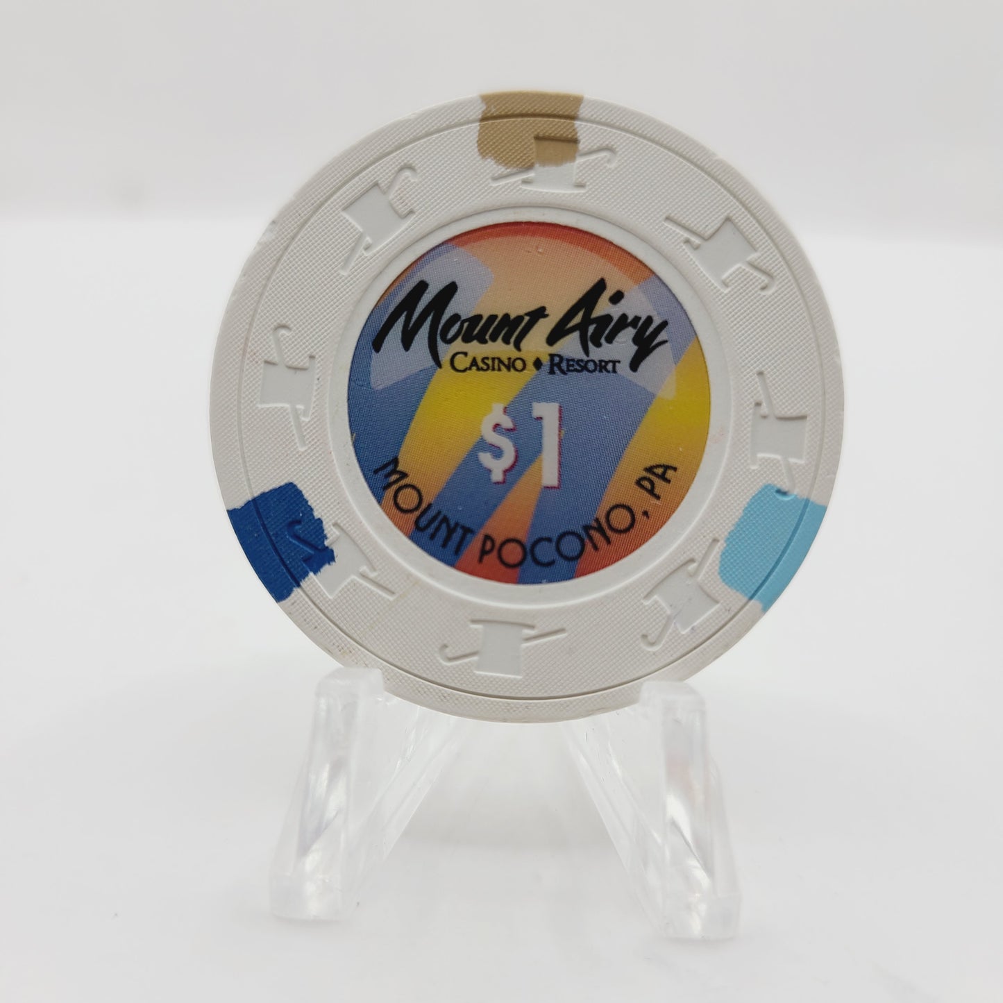 Mount Airy Casino Resort Mount Pocono Pennsylvania 2010 $1 Casino Chip
