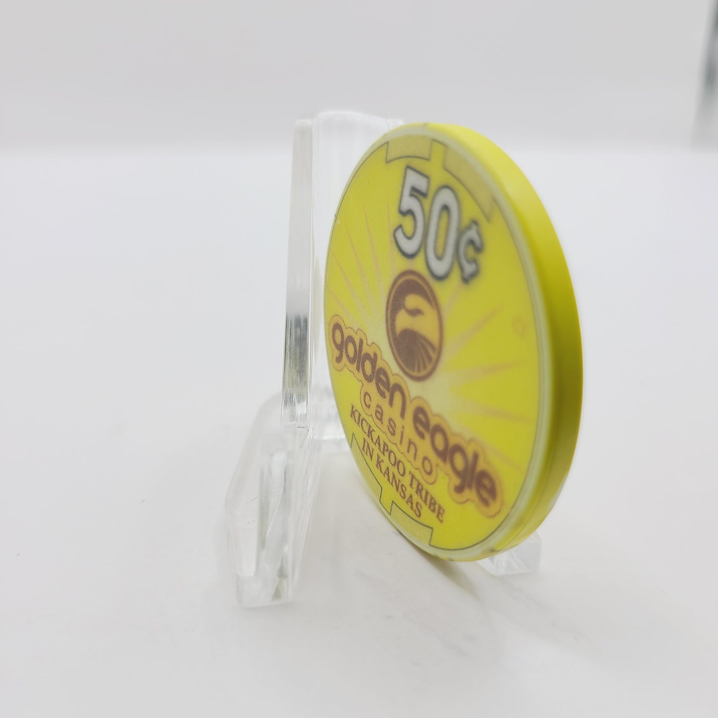 Golden Eagle Casino Horton Kansas $.50 Casino Chip