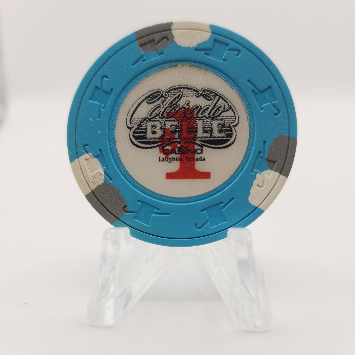 Colorado Belle Casino Laughlin Nevada 1980 $1 Casino Chip N3409