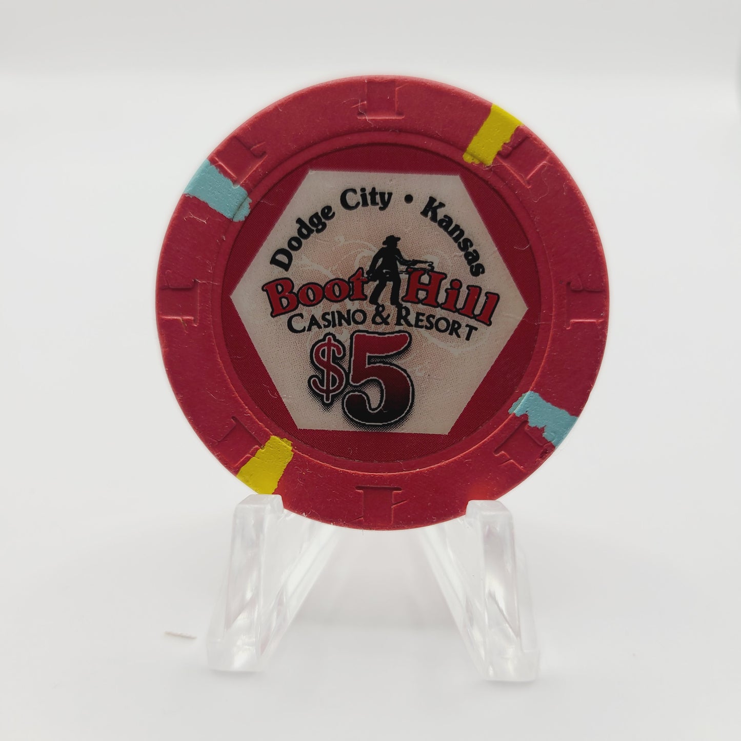Boot Hill Casino Dodge City Kansas $5 Casino chip