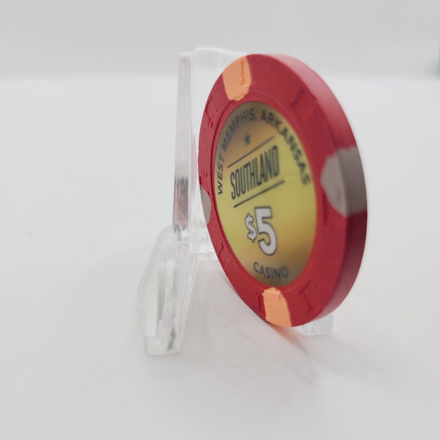 Southland Hotel Casino West Memphis Arkansas 2020 $5 Casino Chip