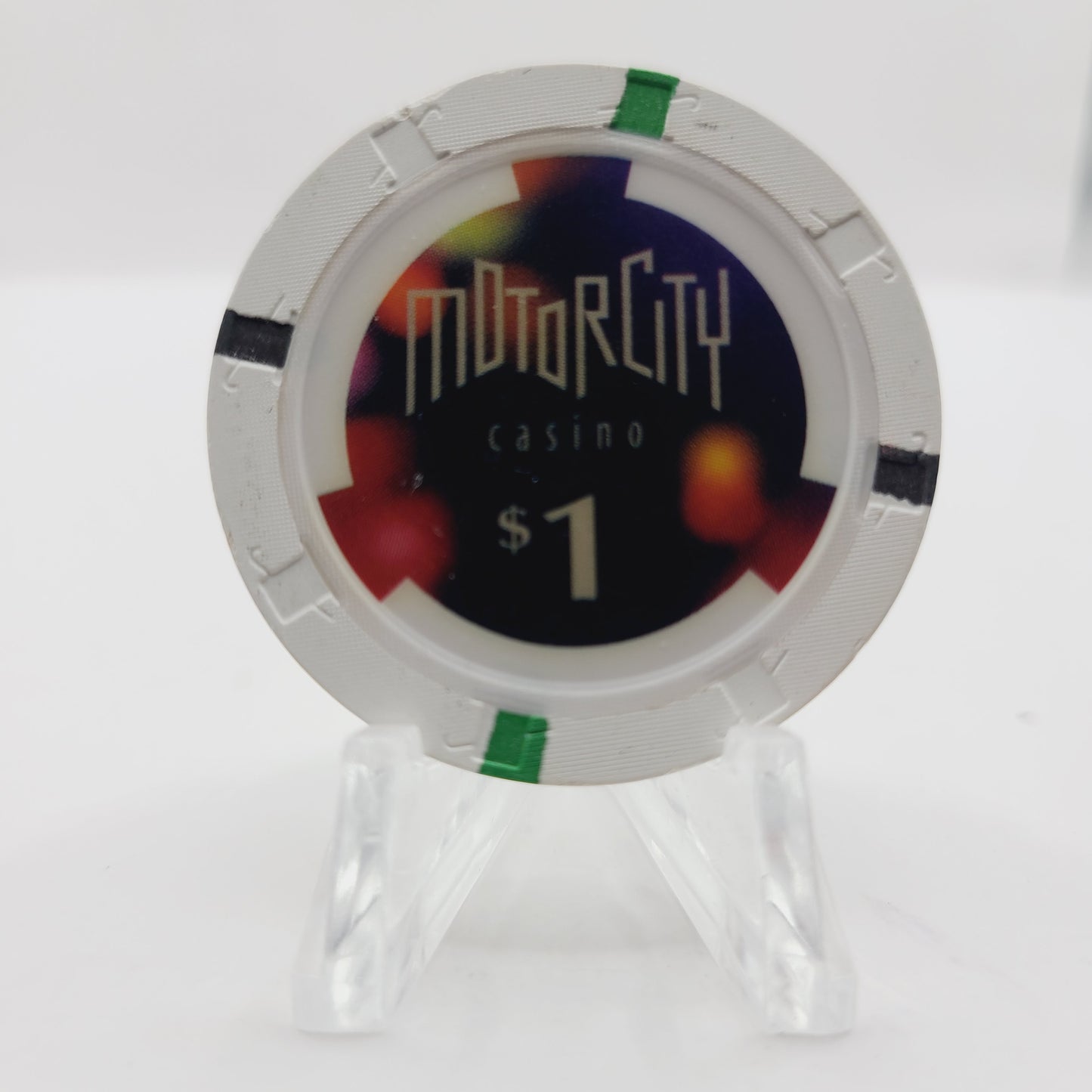 Motor City Hotel Casino Detroit Michigan 1999 $1 Casino Chip