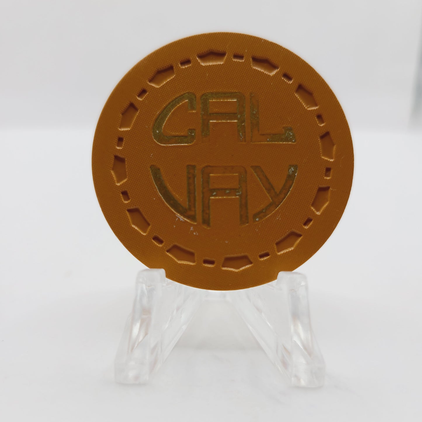 Cal Vay Card Room North Hollywood California 1969 Casino Chip CG033686