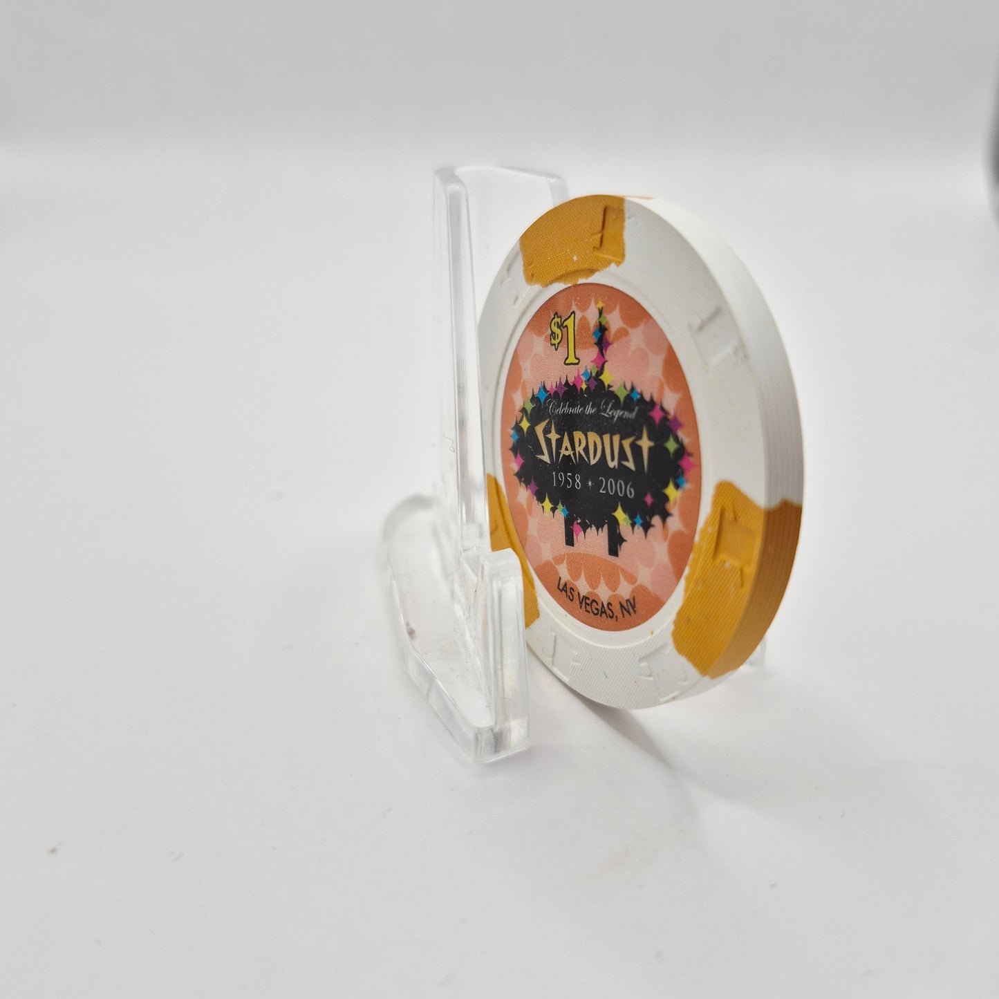 Stardust Hotel Casino Las Vegas Nevada $1 Casino Chip E5431