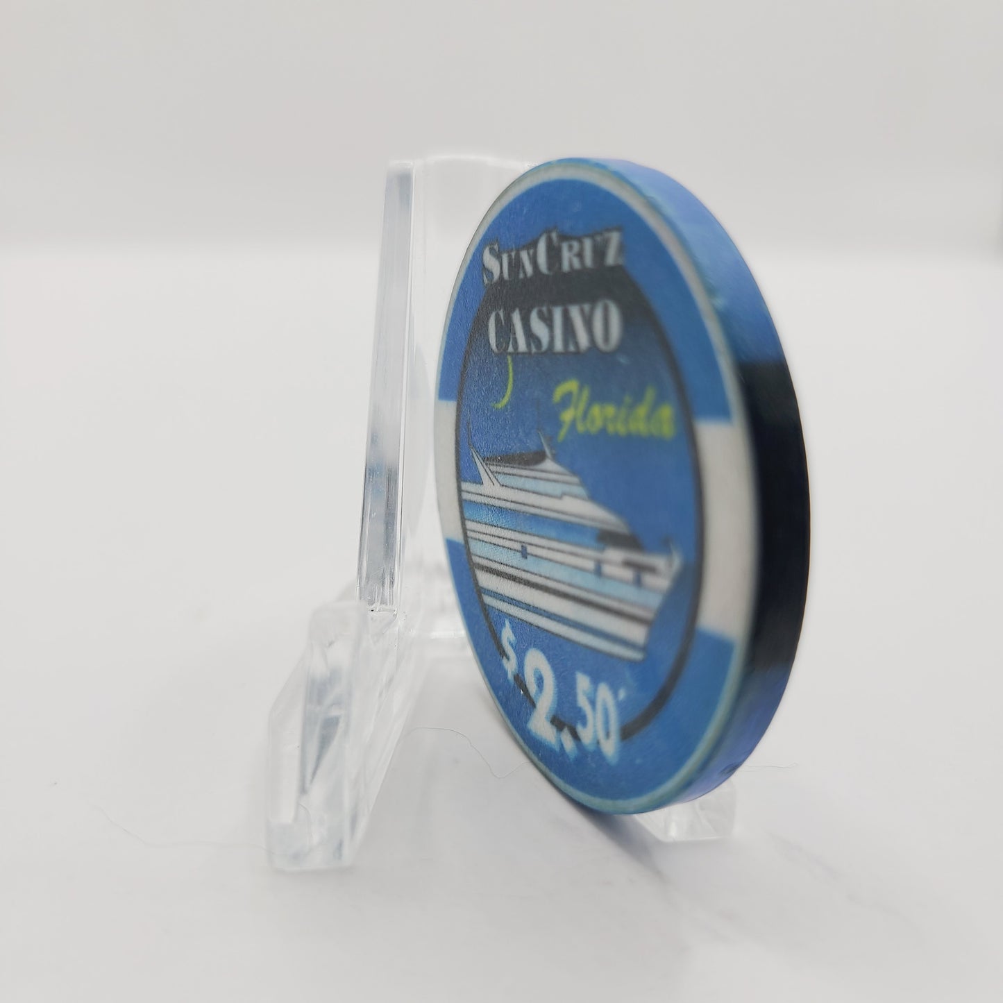 Sun Cruz Casino Day Cruise Florida $2.50 Casino Chip
