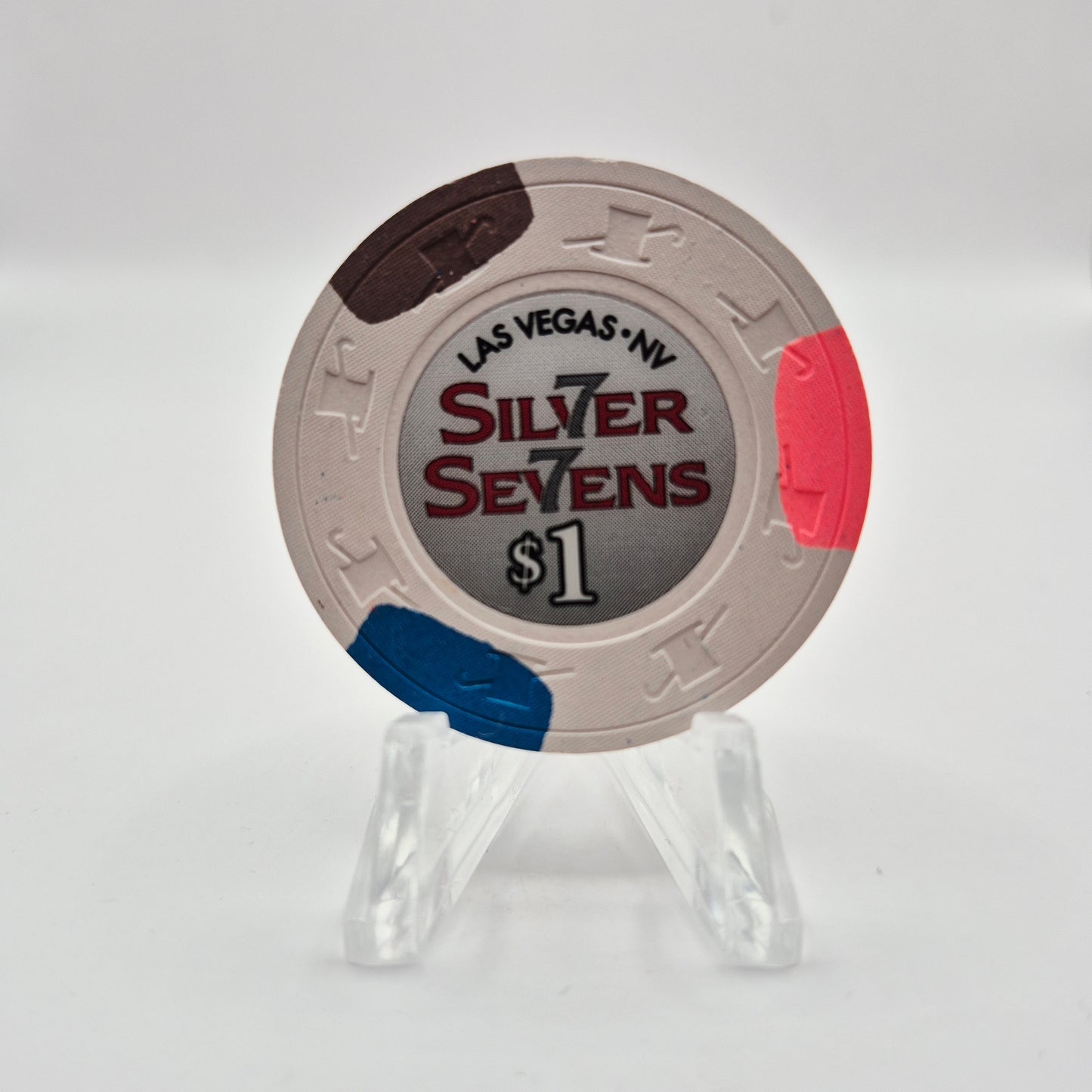 Silver Sevens Casino Las Vegas Nevada 2013 $1 Casino Chip D1182