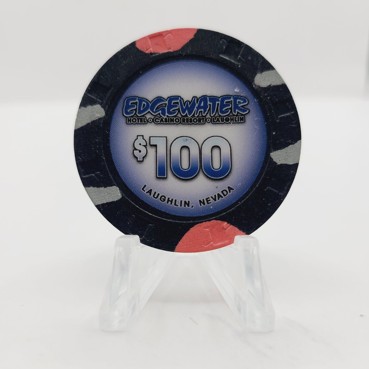 Edgewater Hotel Casino Laughlin Nevada 2016 $100 Casino Chip
