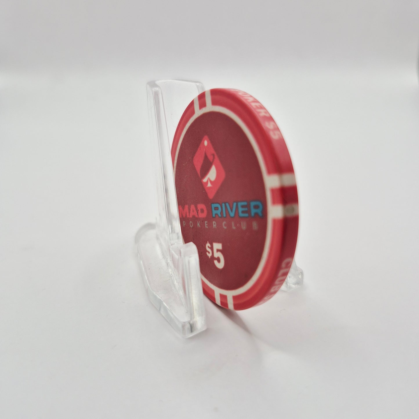 Mad River Poker Club Dayton Ohio $5 Casino Chip