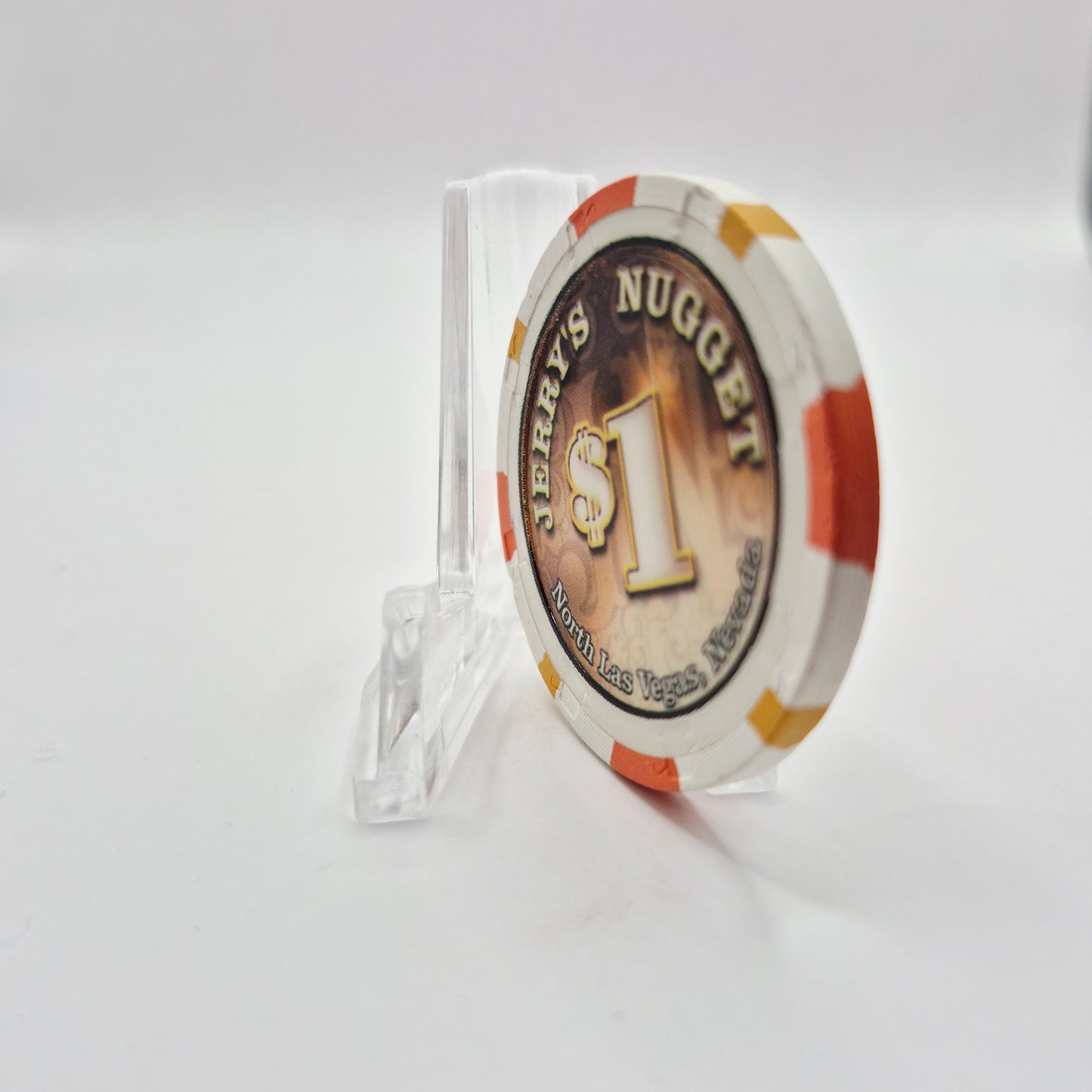 Jerry’s Nugget Casino Las Vegas Nevada 2001 $1 Casino Chip V9244