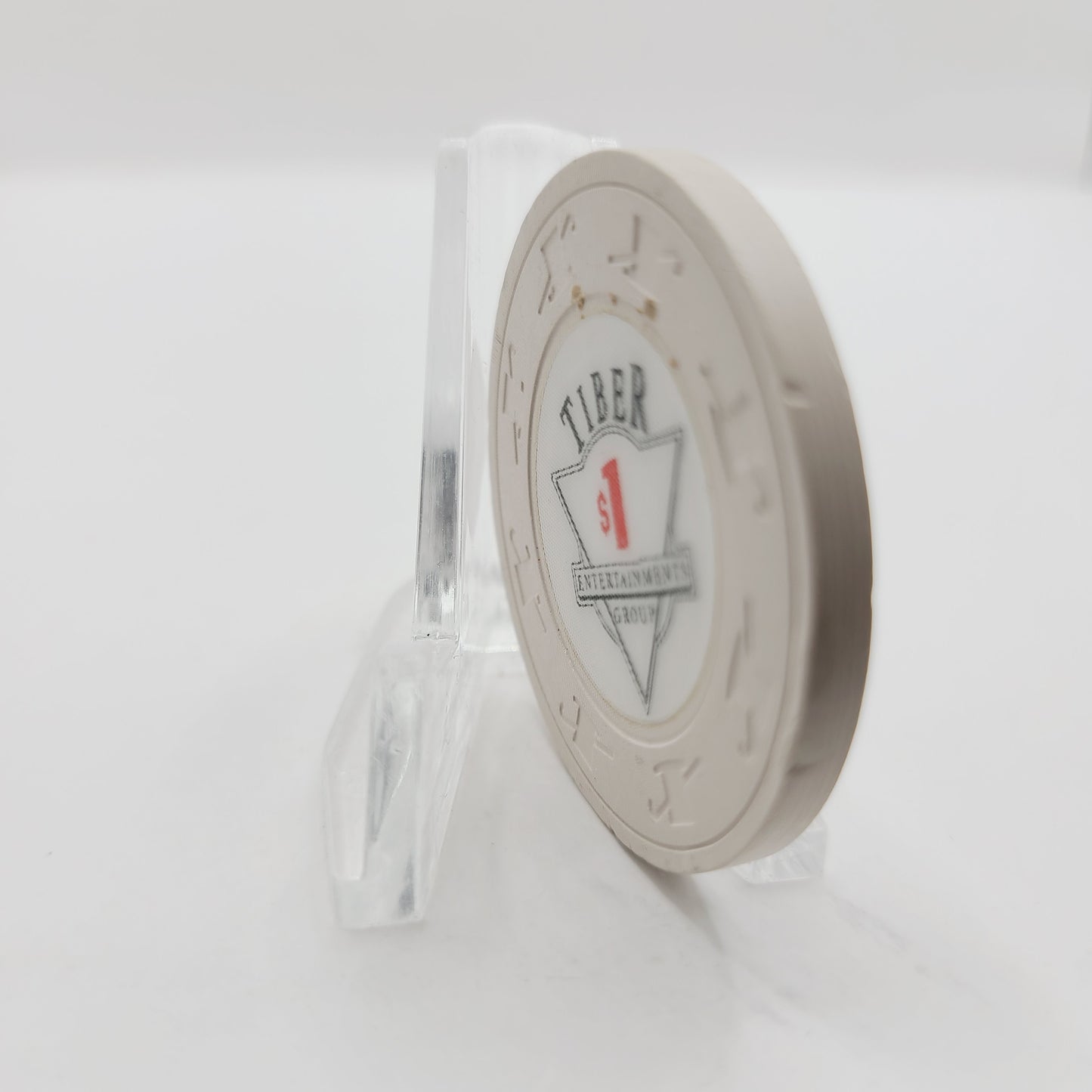 Tiber Entertainment Group Day Cruise Miami Florida $1 Casino Chip