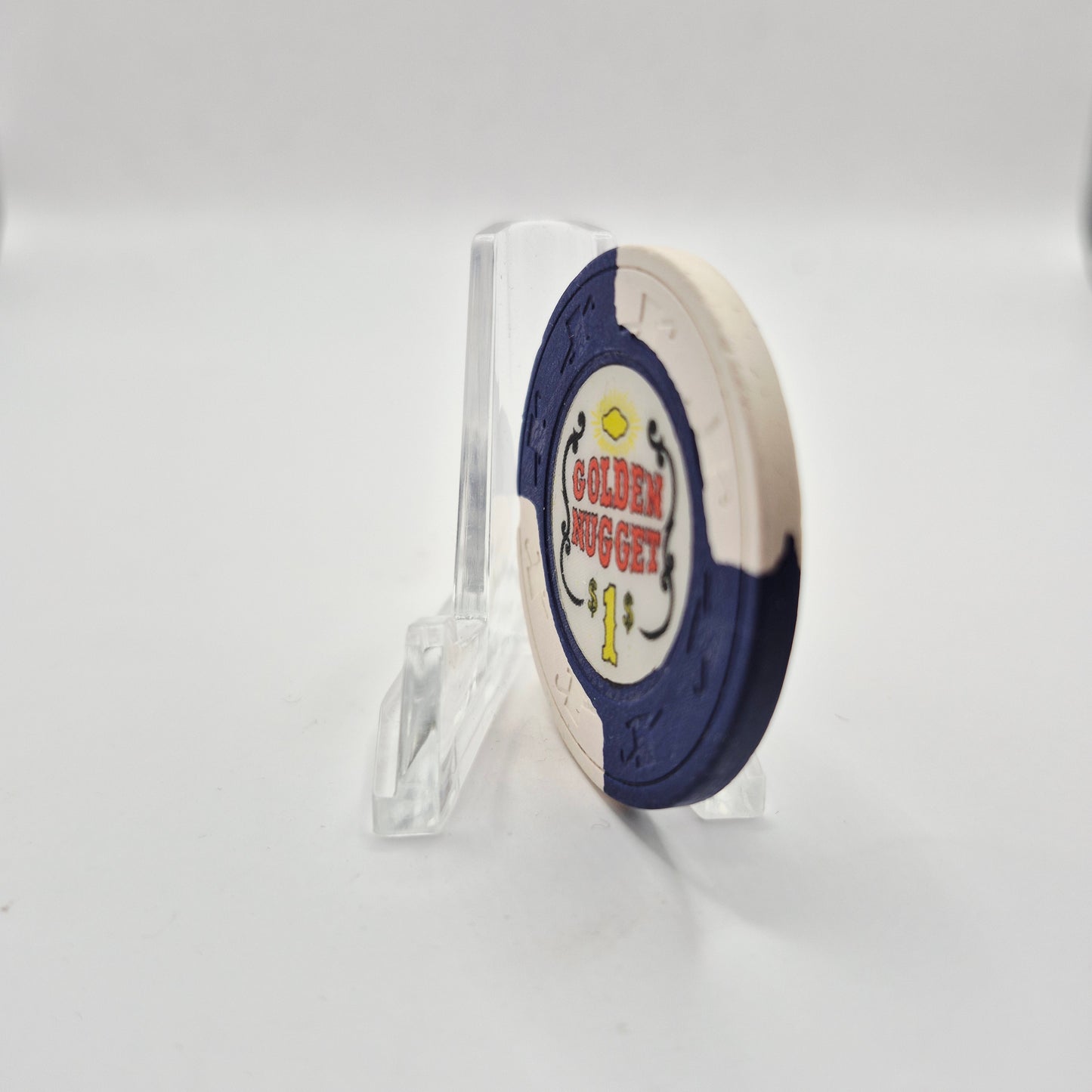 Golden Nugget Casino Las Vegas Nevada 1970's $1 Casino Chip N1731
