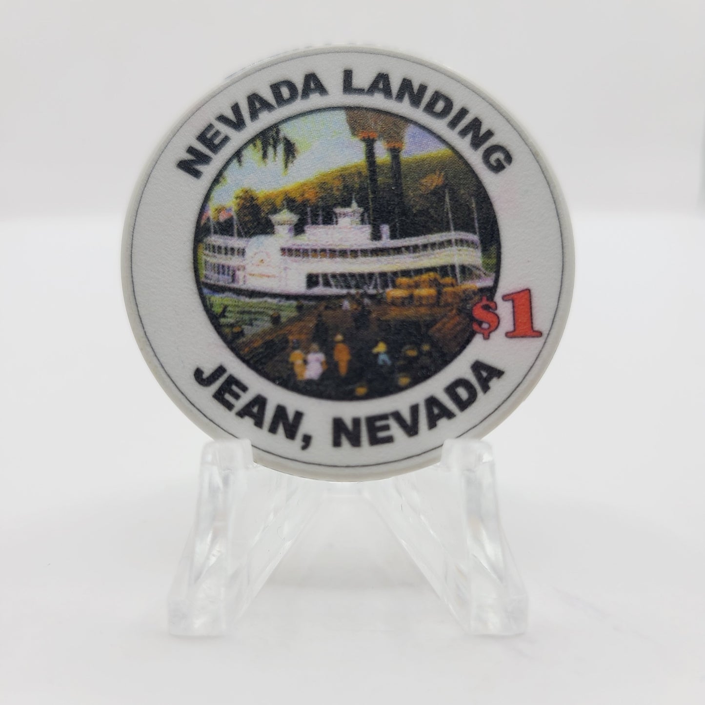 Nevada Landing Casino Jean Nevada $1 Casino Chip V5079