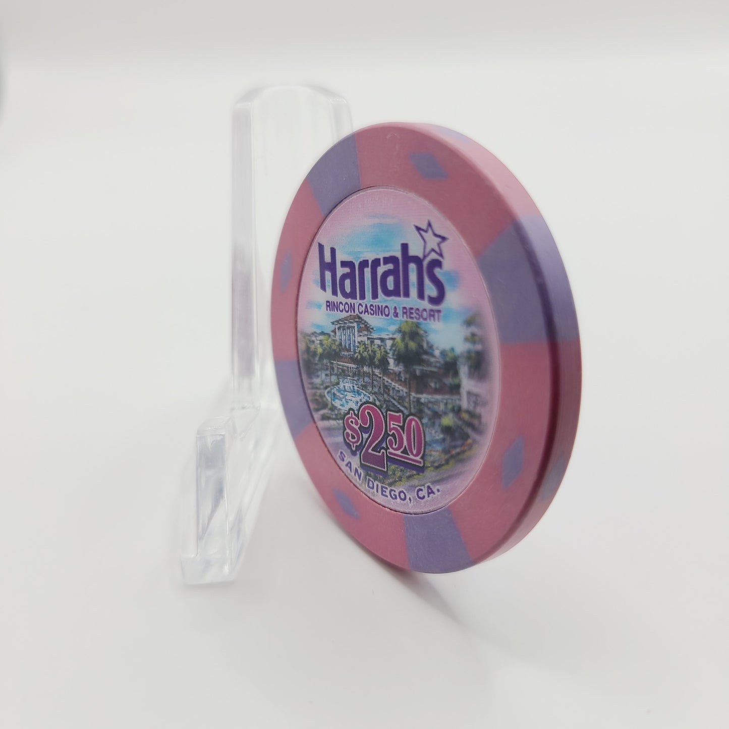 Harrah's Rincon Casino & Resort Valley Center California $2.50 Casino Chip