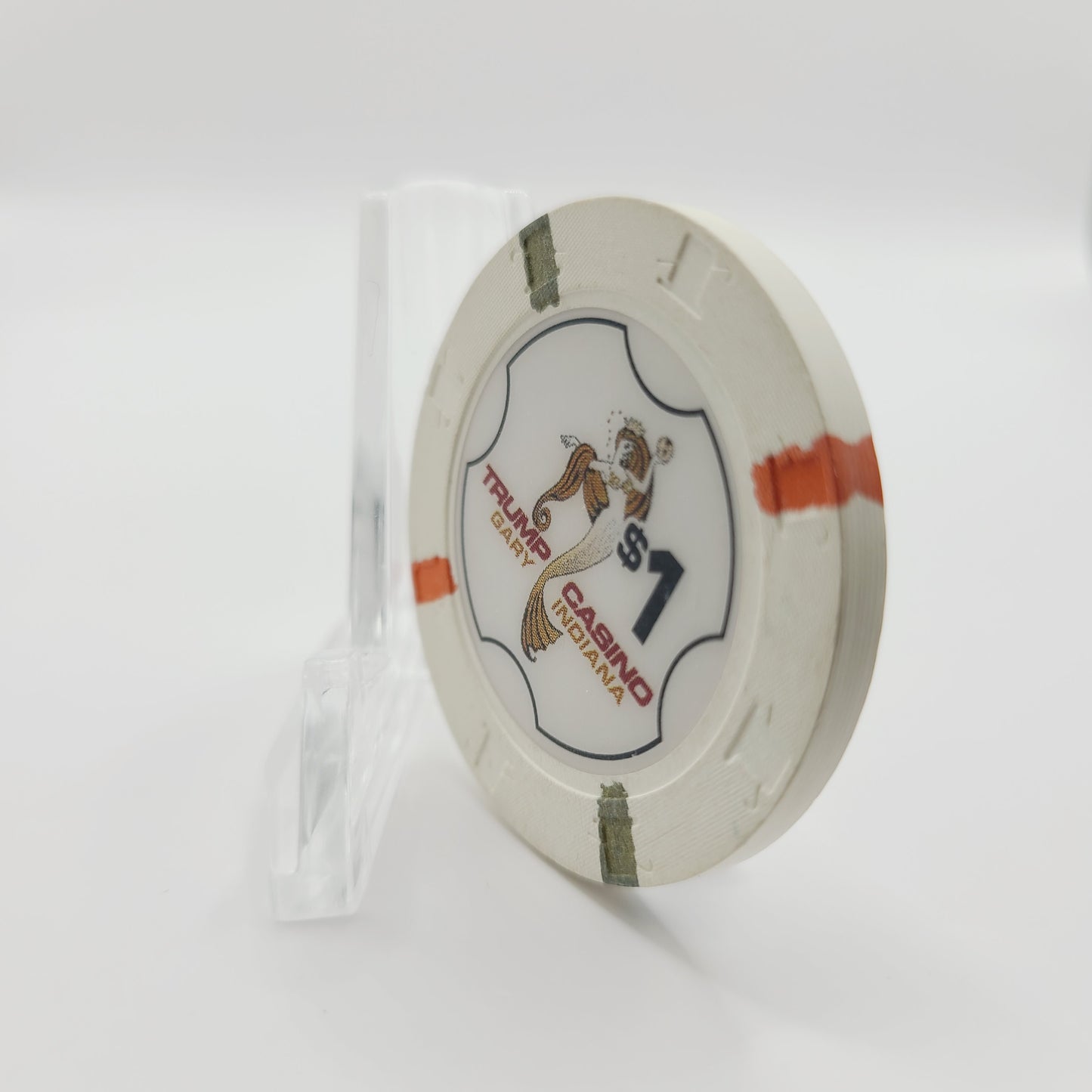 Trump Riverboat Casino Gary Indiana $1 Casino Chip