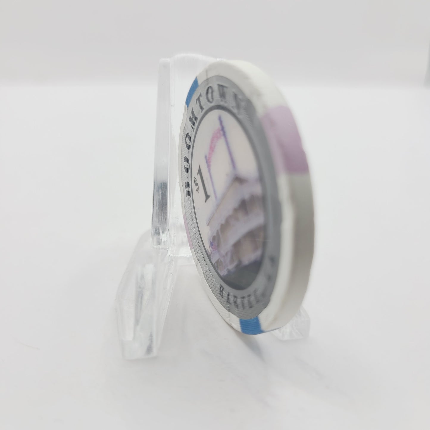 Boomtown Bell Riverboat Casino Harvey Louisiana $1 Casino Chip