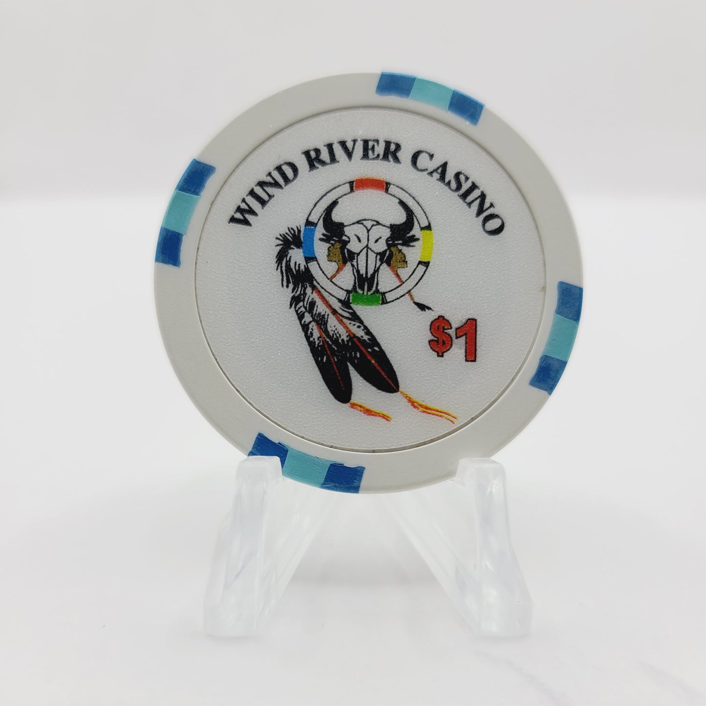 Wind River Hotel Casino Riverton Wyoming $1 Casino Chip