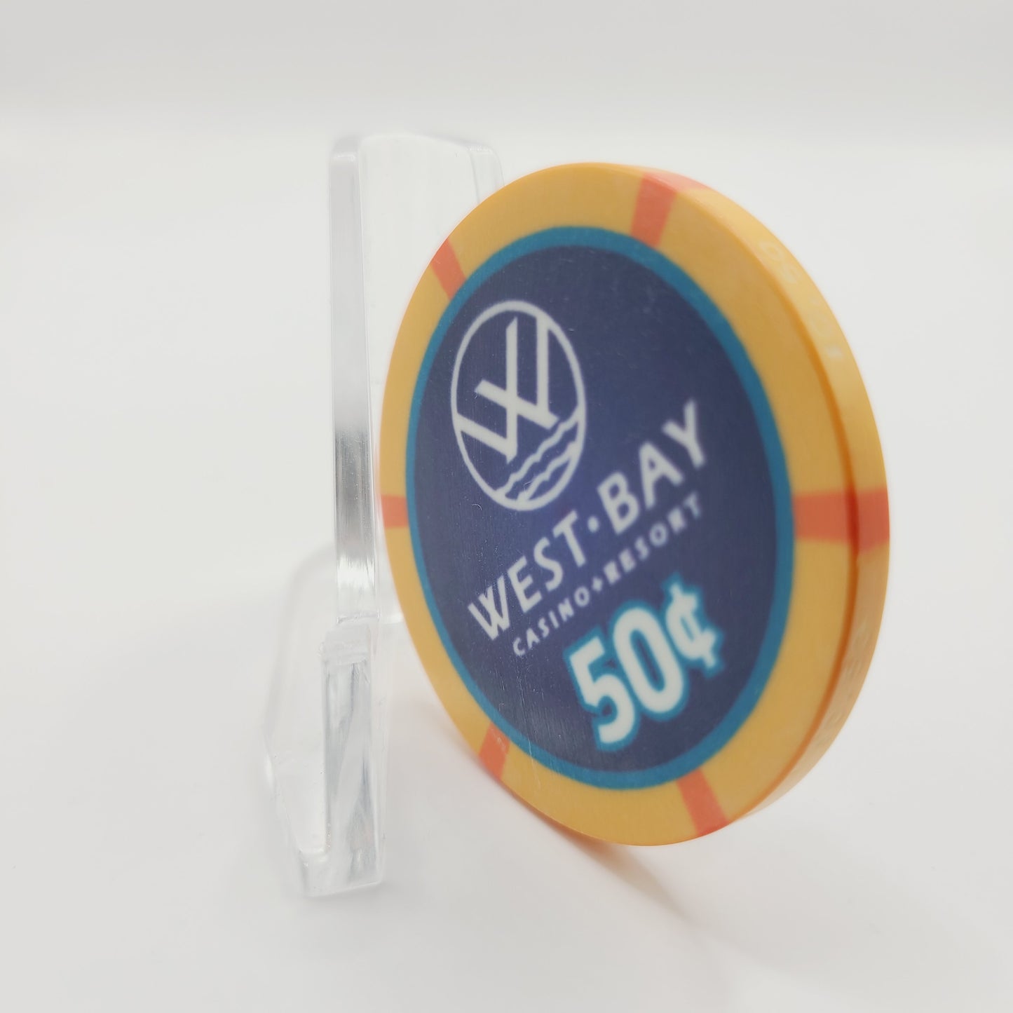 West Bay Casino Kingston Oklahoma $.50 Casino Chip