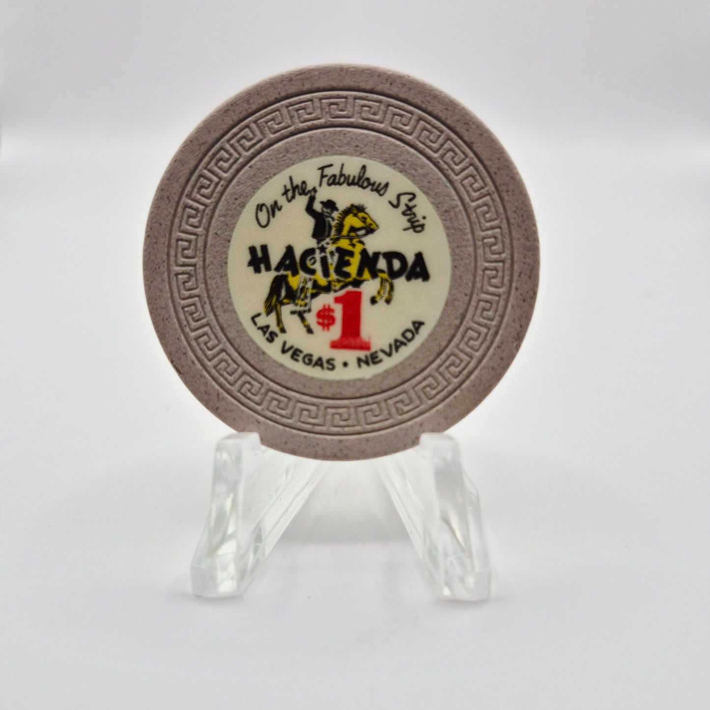 Hacienda Hotel Casino Las Vegas Nevada 1960 $1 Casino Chip N1740