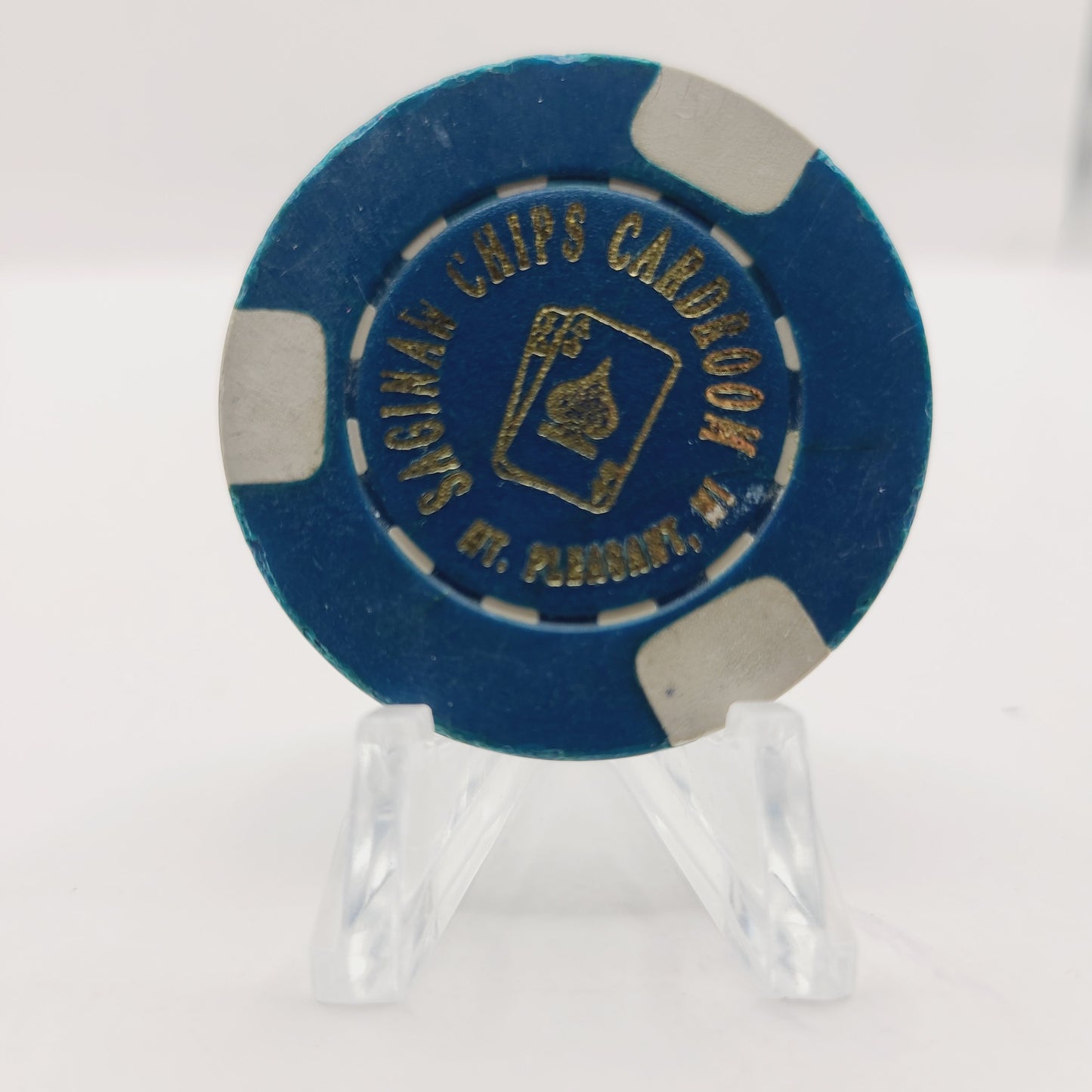Saginaw Chips Casino Mount Pleasant Michigan $1 Casino Chip