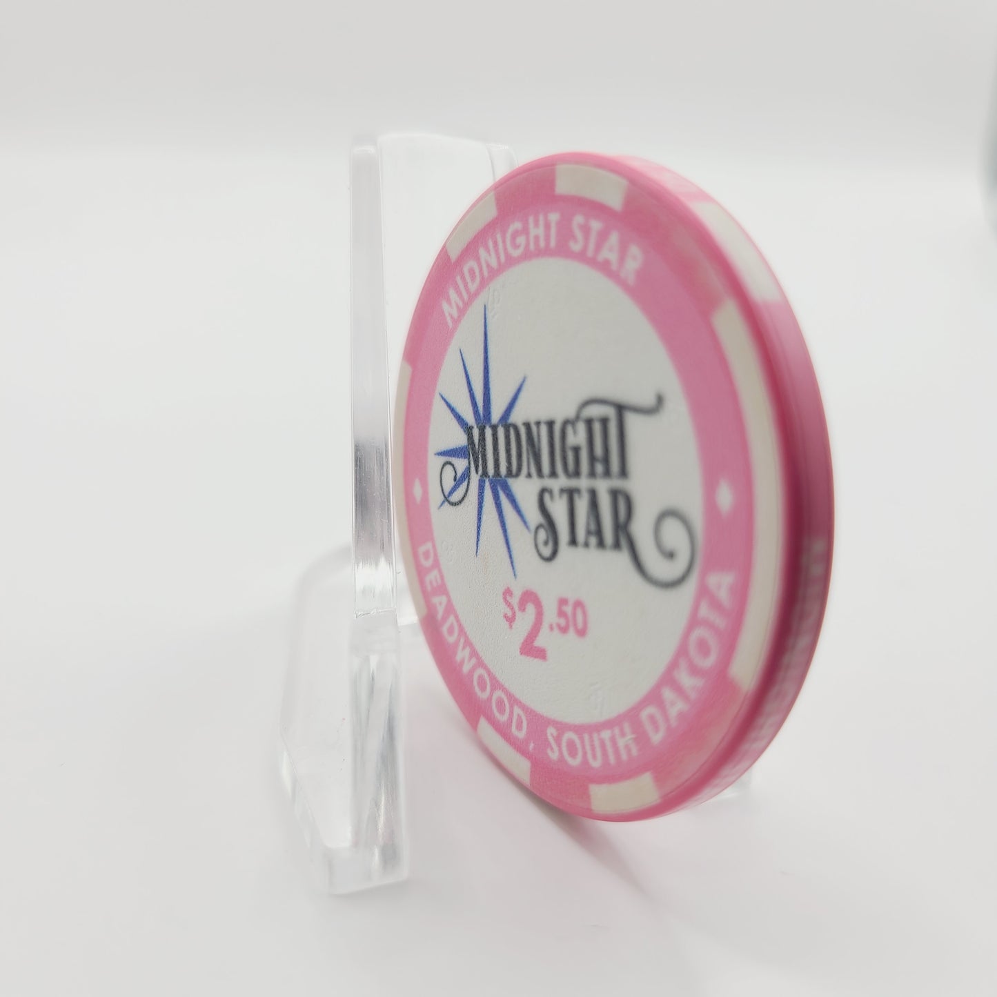 Midnight Star Casino Deadwood South Dakota 2020 $2.50 Casino Chip