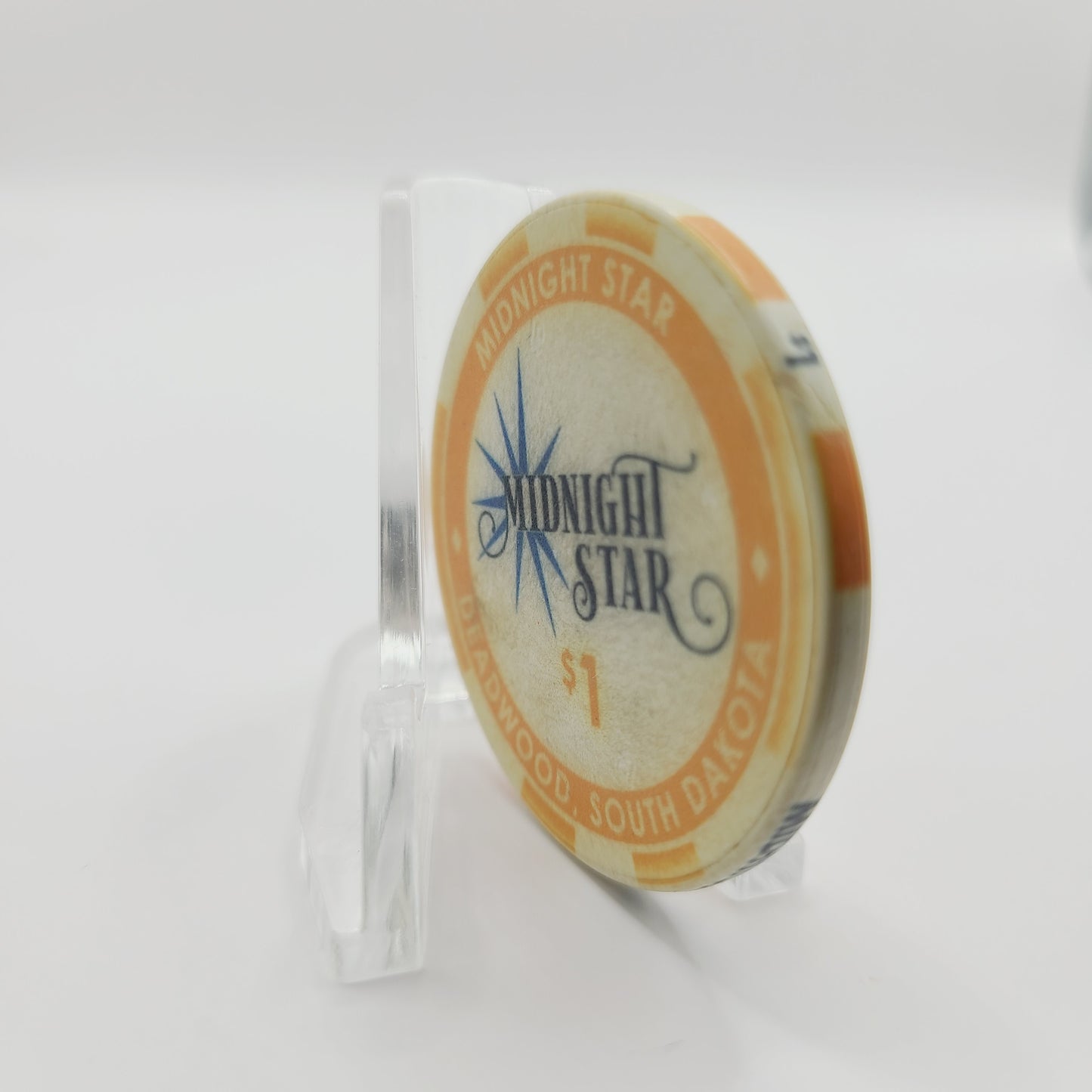 Midnight Star Casino Deadwood South Dakota 2020 $1 Casino Chip