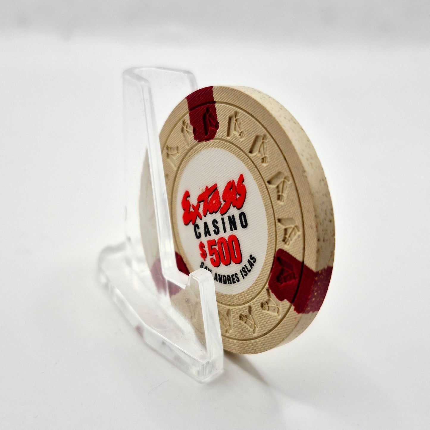 Extasis Casino San Andreas Island Columbia $500 Casino Chip CG078101