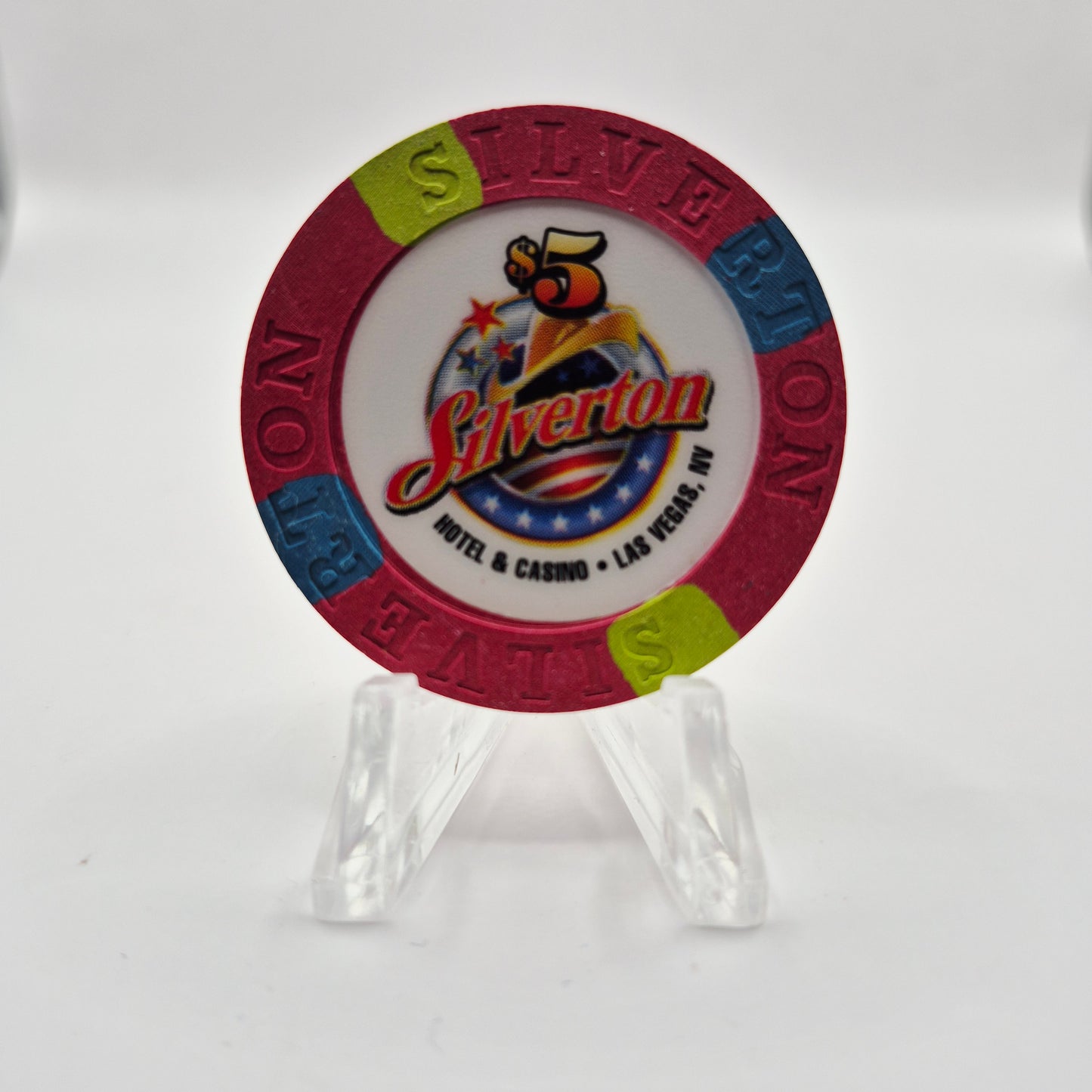 Silverton Casino Lodge Las Vegas Nevada 1998 $5 Casino Chip V1546