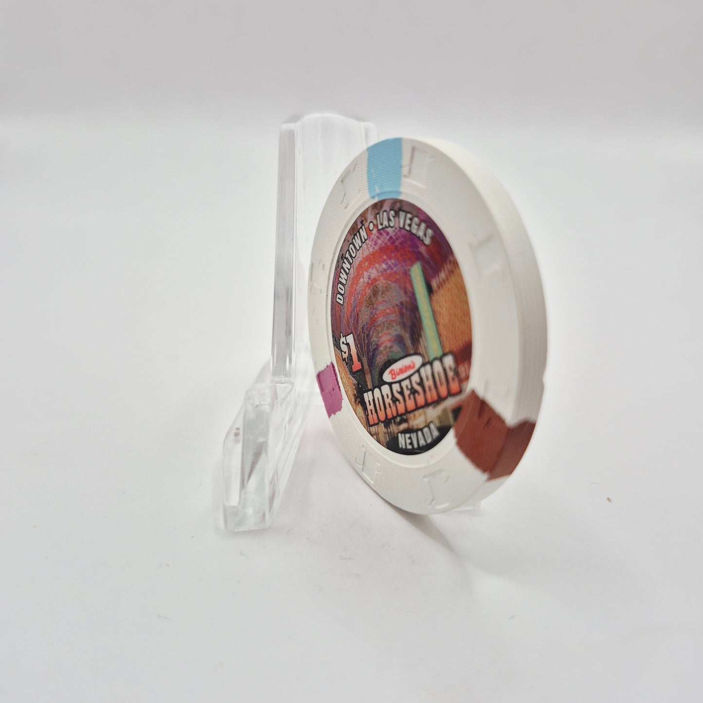 Horseshoe Club Binion's Las Vegas Nevada 2004 $1 Casino Chip E3133