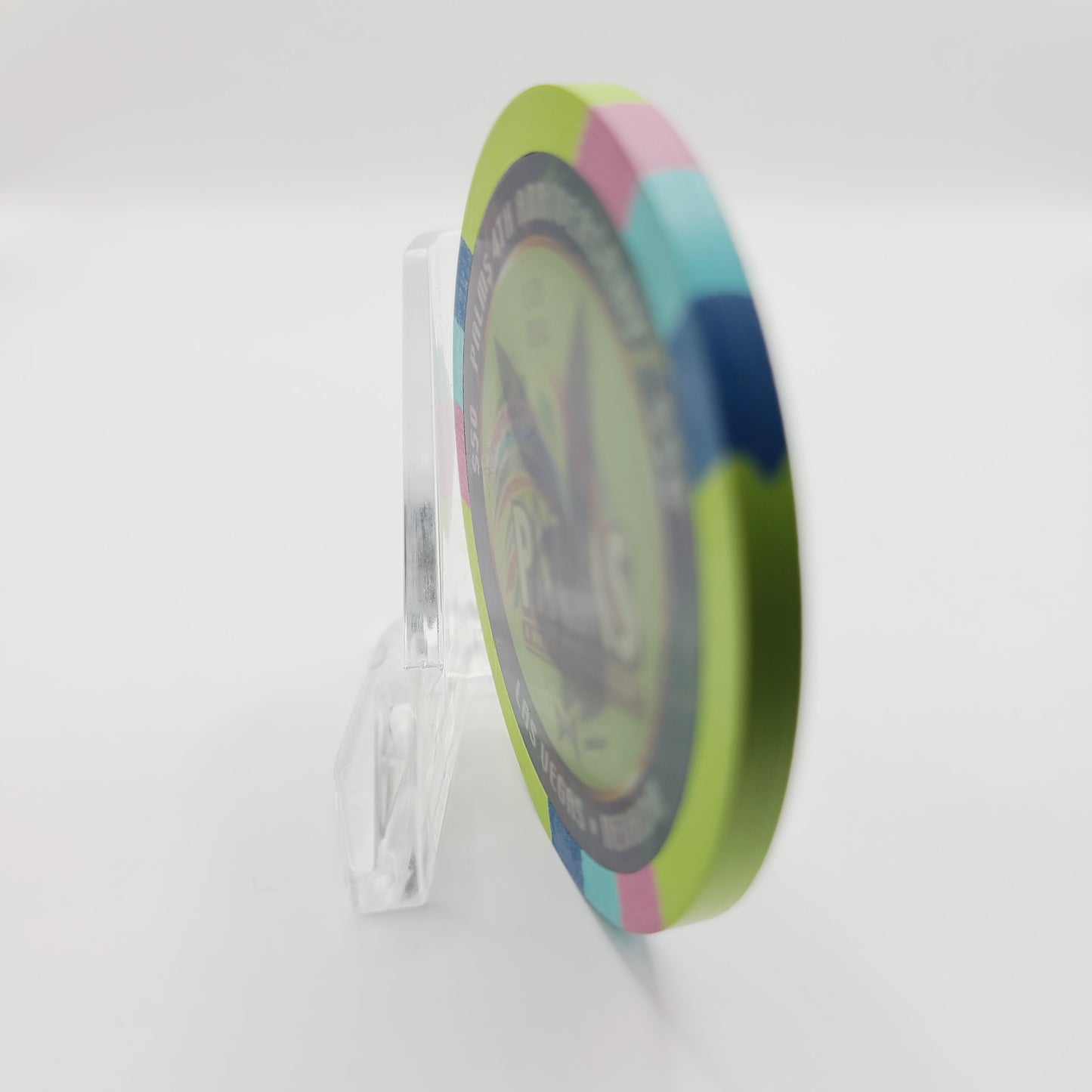 Palms Hotel Casino Las Vegas Nevada 2005 $50 "4th Anniversary & Playboy Bunny" Hologram 50 mm E4903 LTD 1004